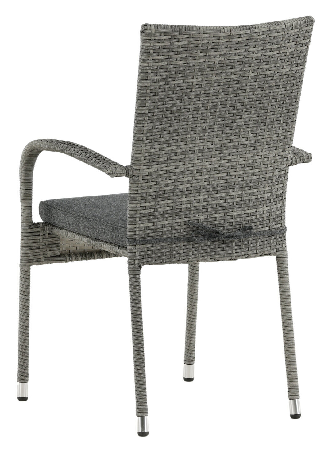 Nohr Tuinstoel 'Demareo' Wicker, kleur Grijs