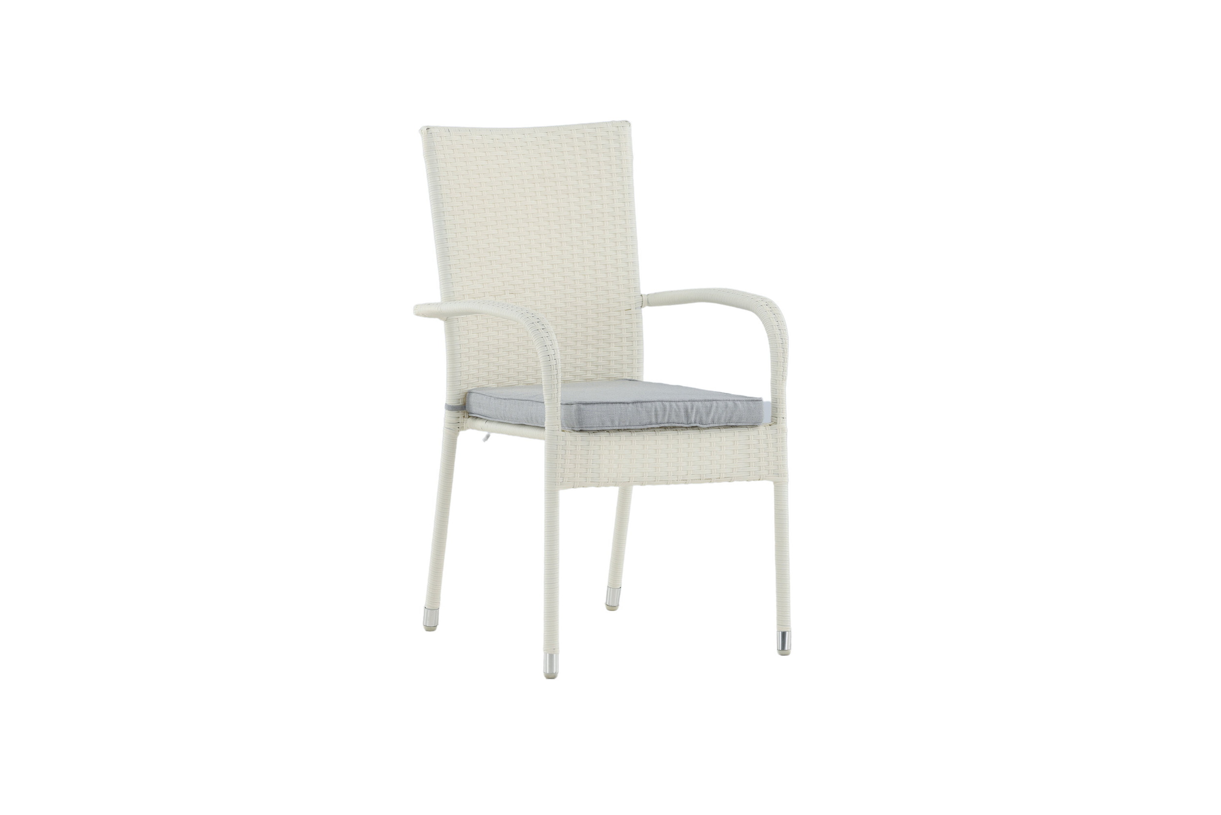 Nohr Tuinstoel 'Demareo' Wicker, kleur Wit