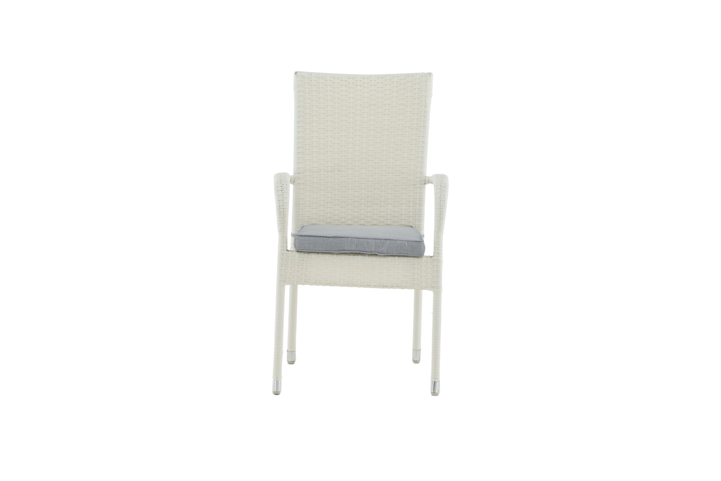 Nohr Tuinstoel 'Demareo' Wicker, kleur Wit
