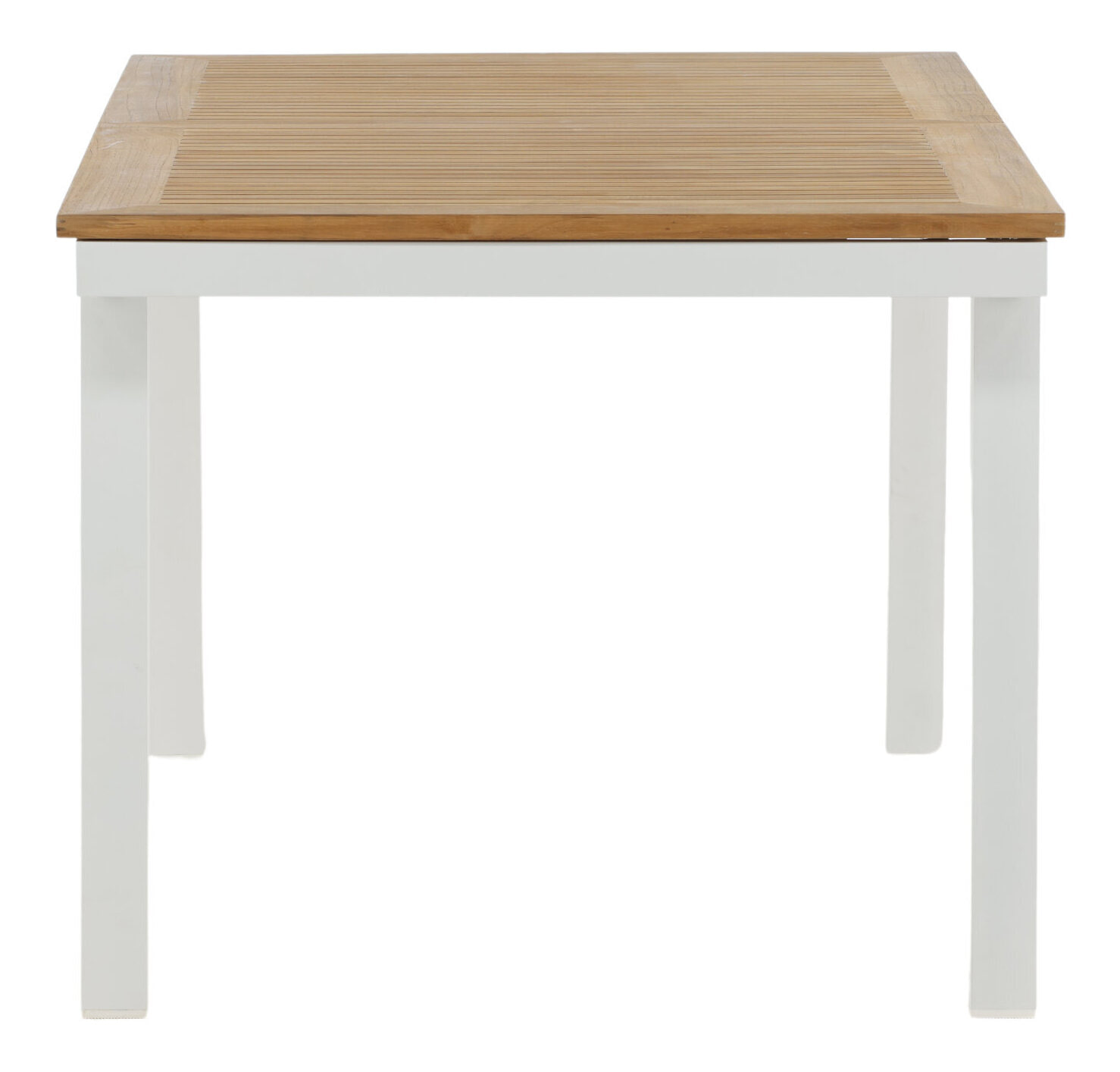 Nohr Tuintafel 'Taysha' Teakhout, 160/240 x 90cm, kleur Wit