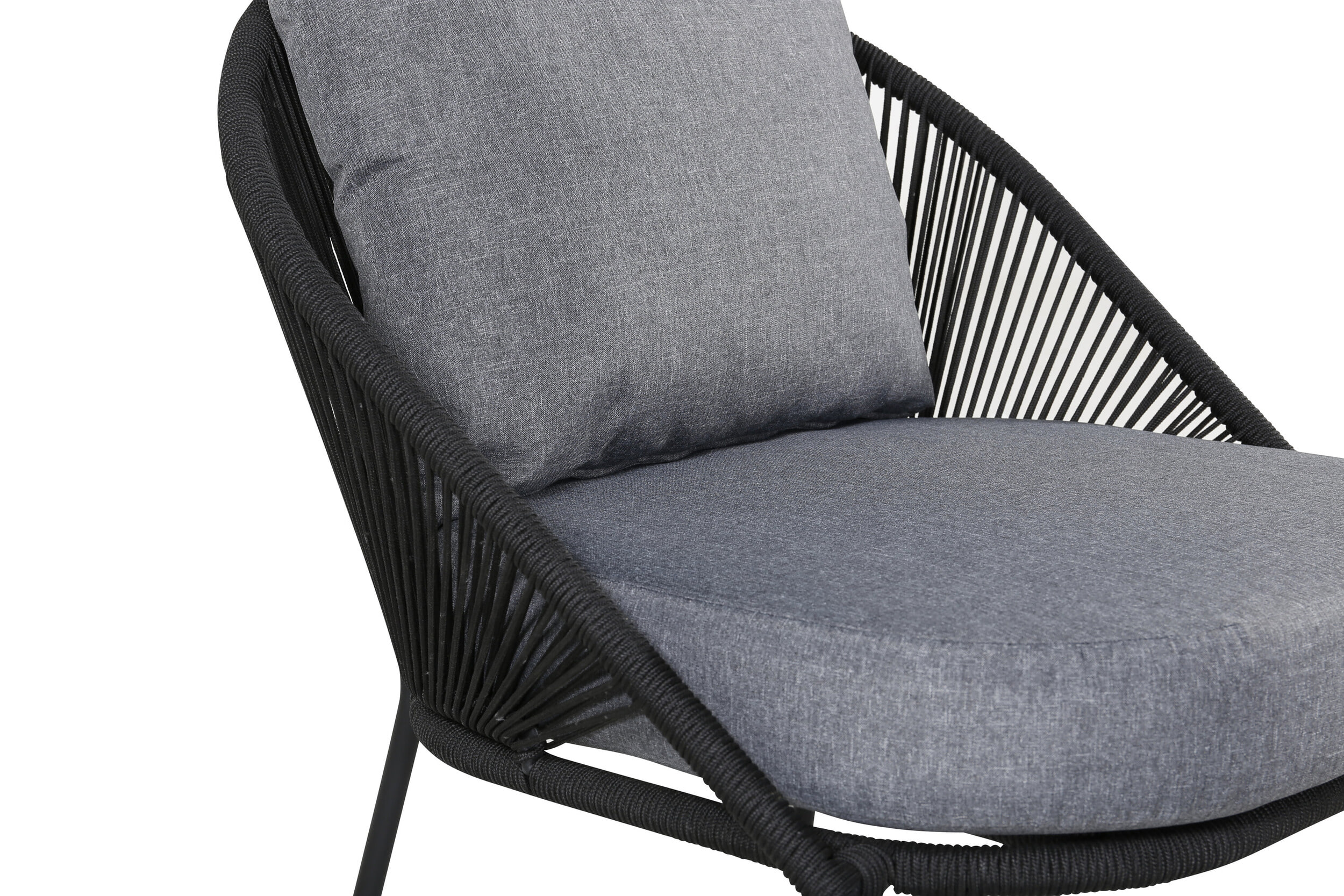 Nohr Loungestoel 'Karlene' kleur Zwart