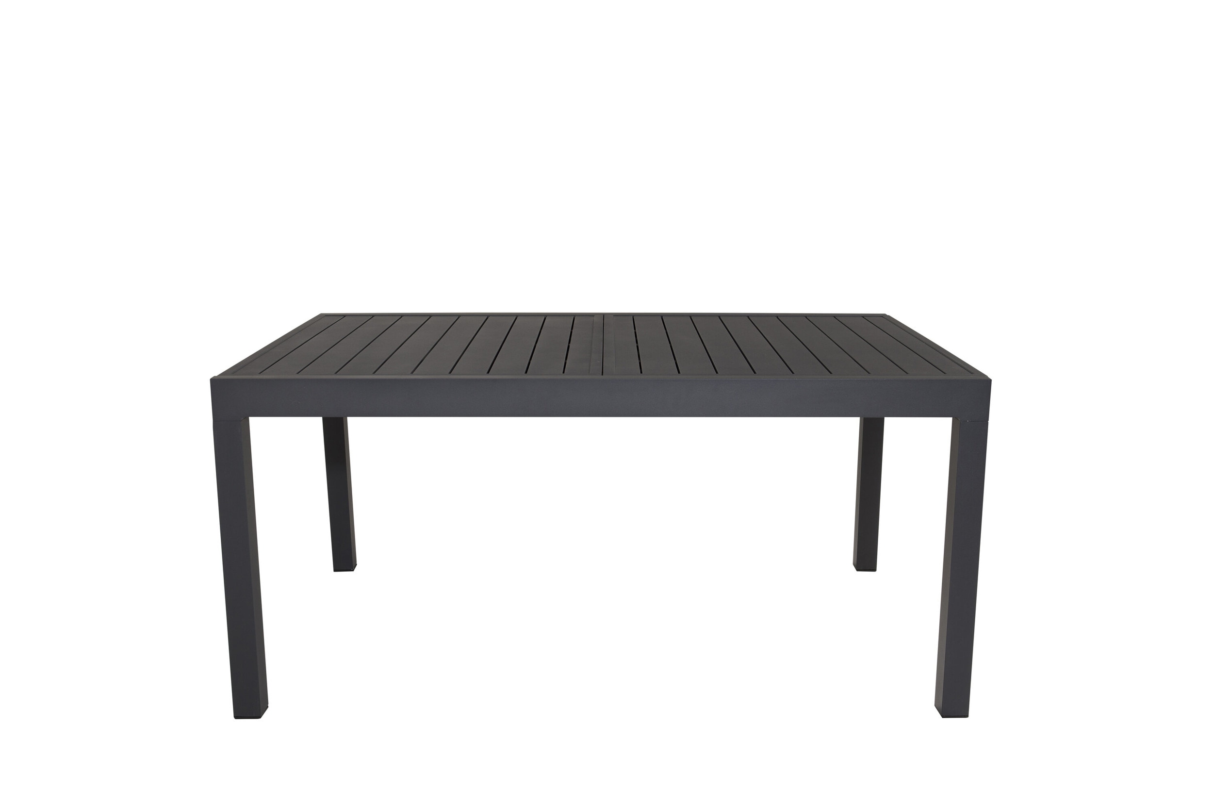 Nohr Uitschuifbare Tuintafel 'Tion' 160/240 x 100cm, kleur Zwart