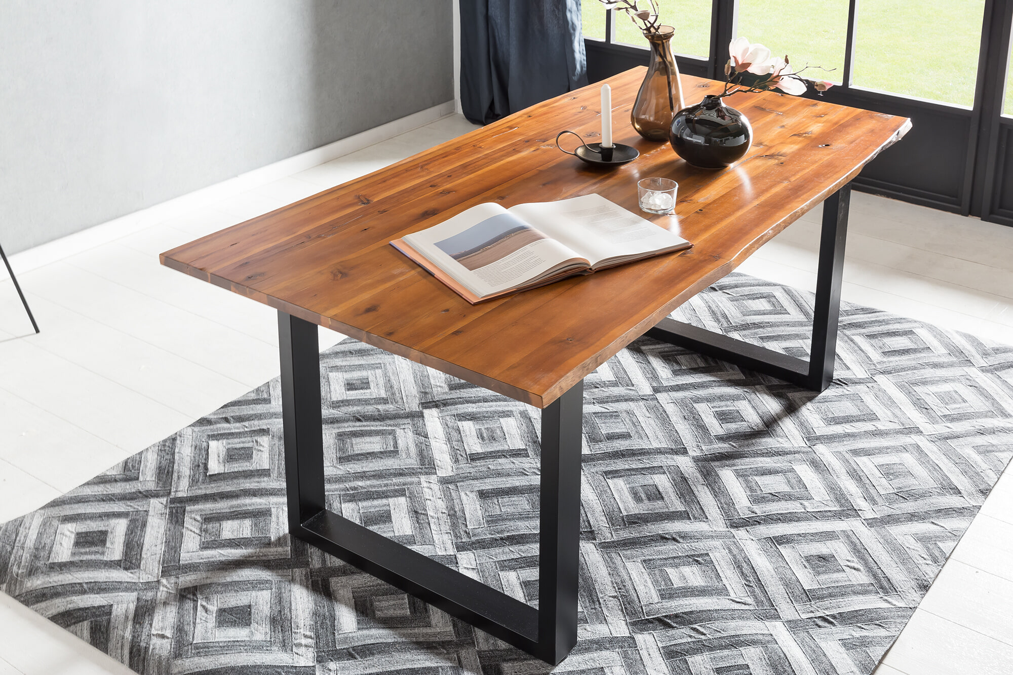 Artistiq Eettafel 'Sonya' Acaciahout, 140 x 80cm