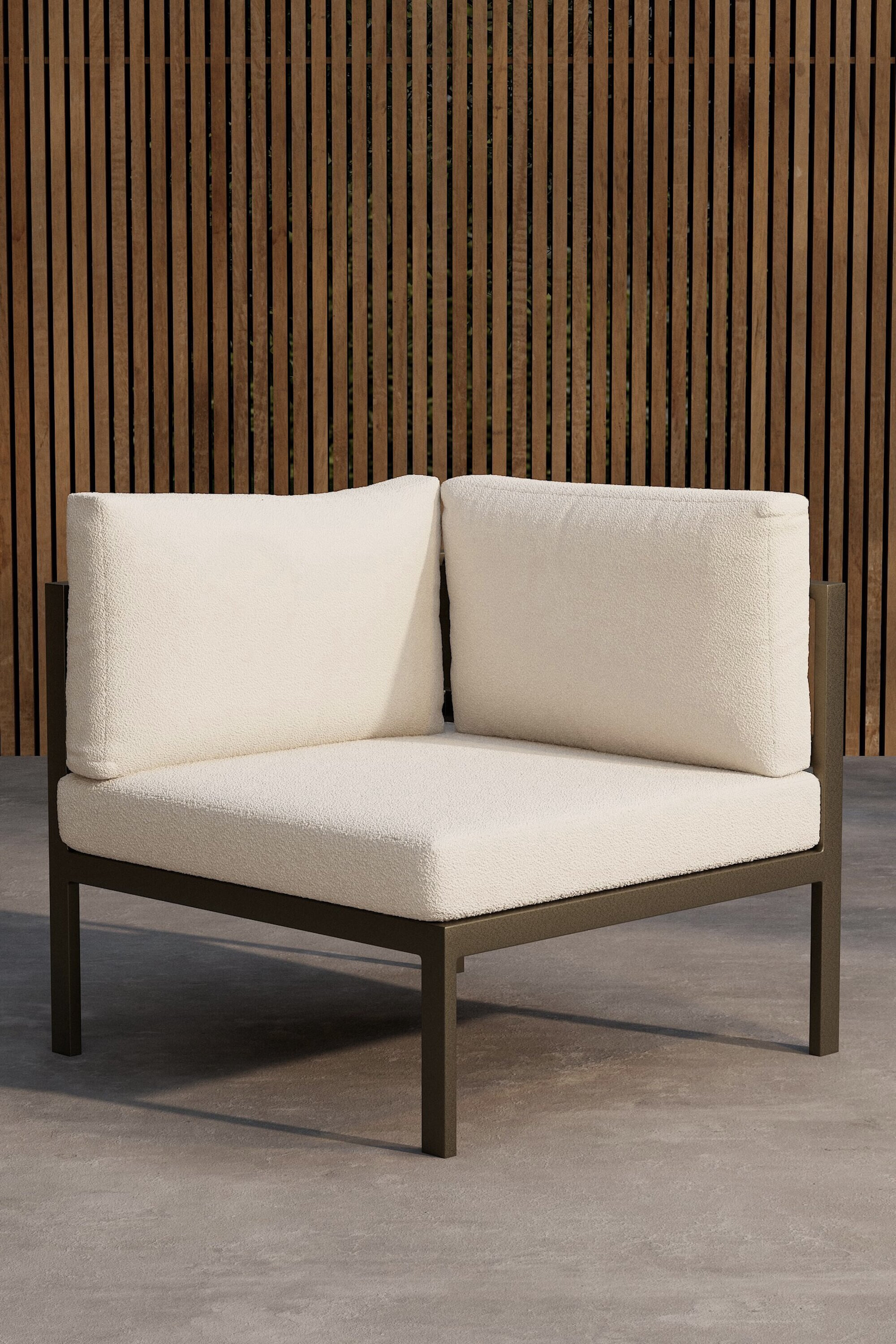 Nohr Loungeset Lasheka Hoekmodule, Bouclé - Bruin
