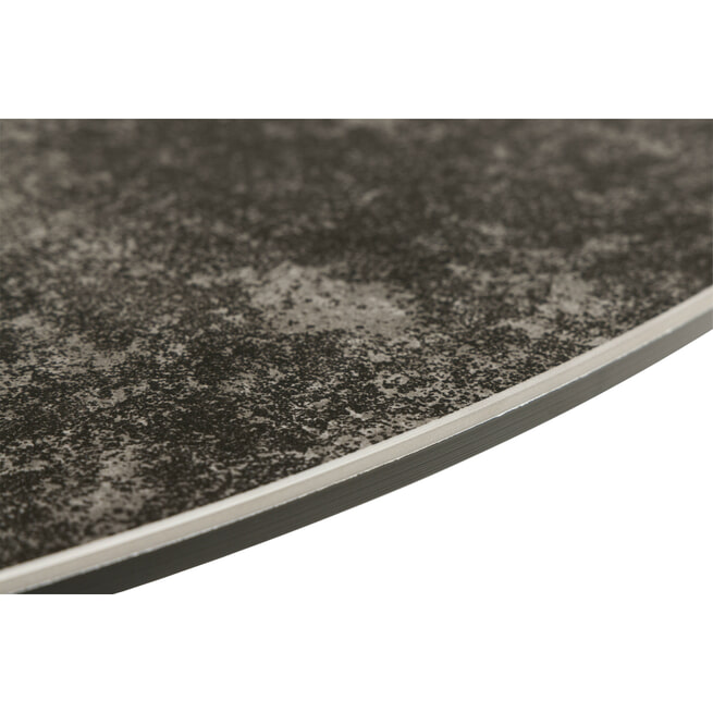 Sohome Ronde Eettafel 'Parker' Keramiek 120cm, kleur zwart