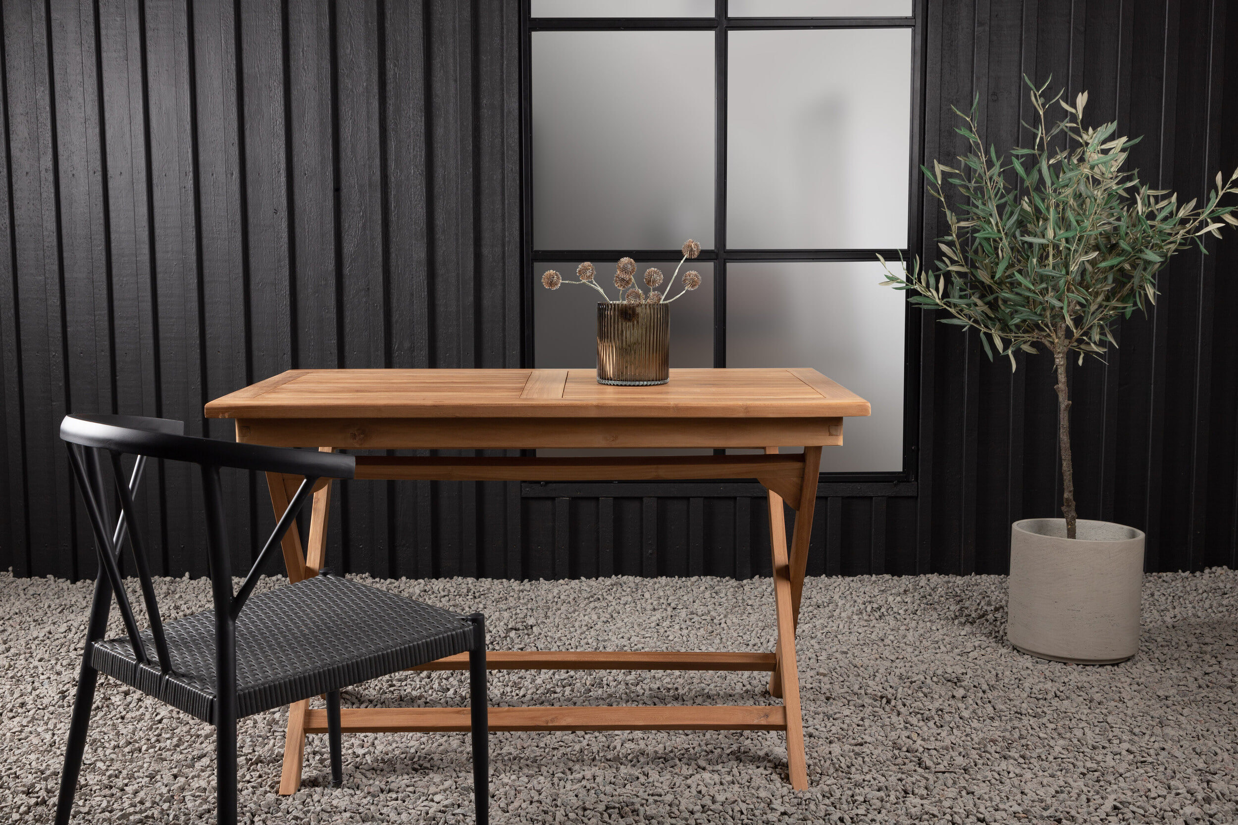 Nohr Tuintafel 'Amberia' Teakhout, 120 x 70cm