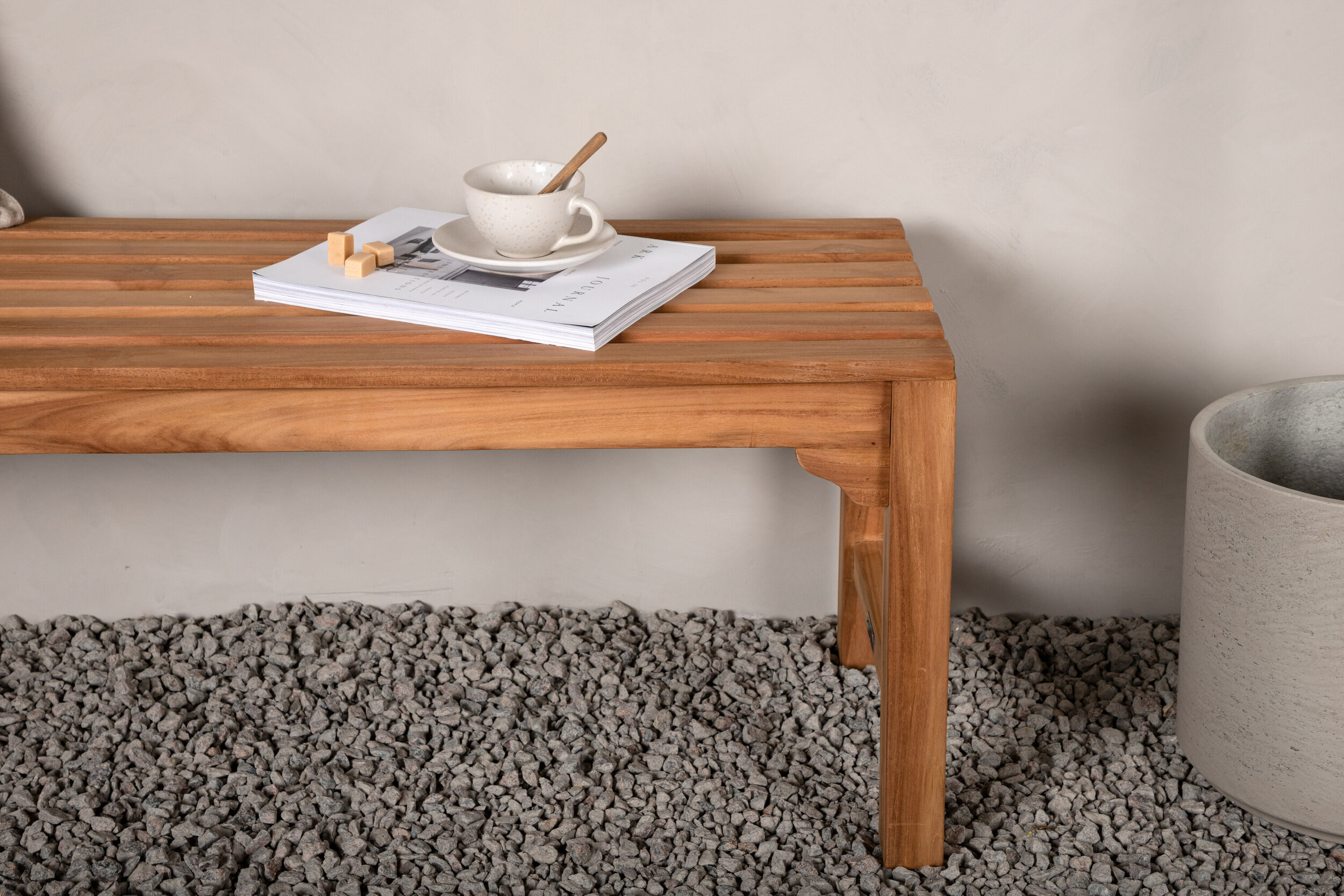 Nohr Tuinbank 'Amberia' Teakhout