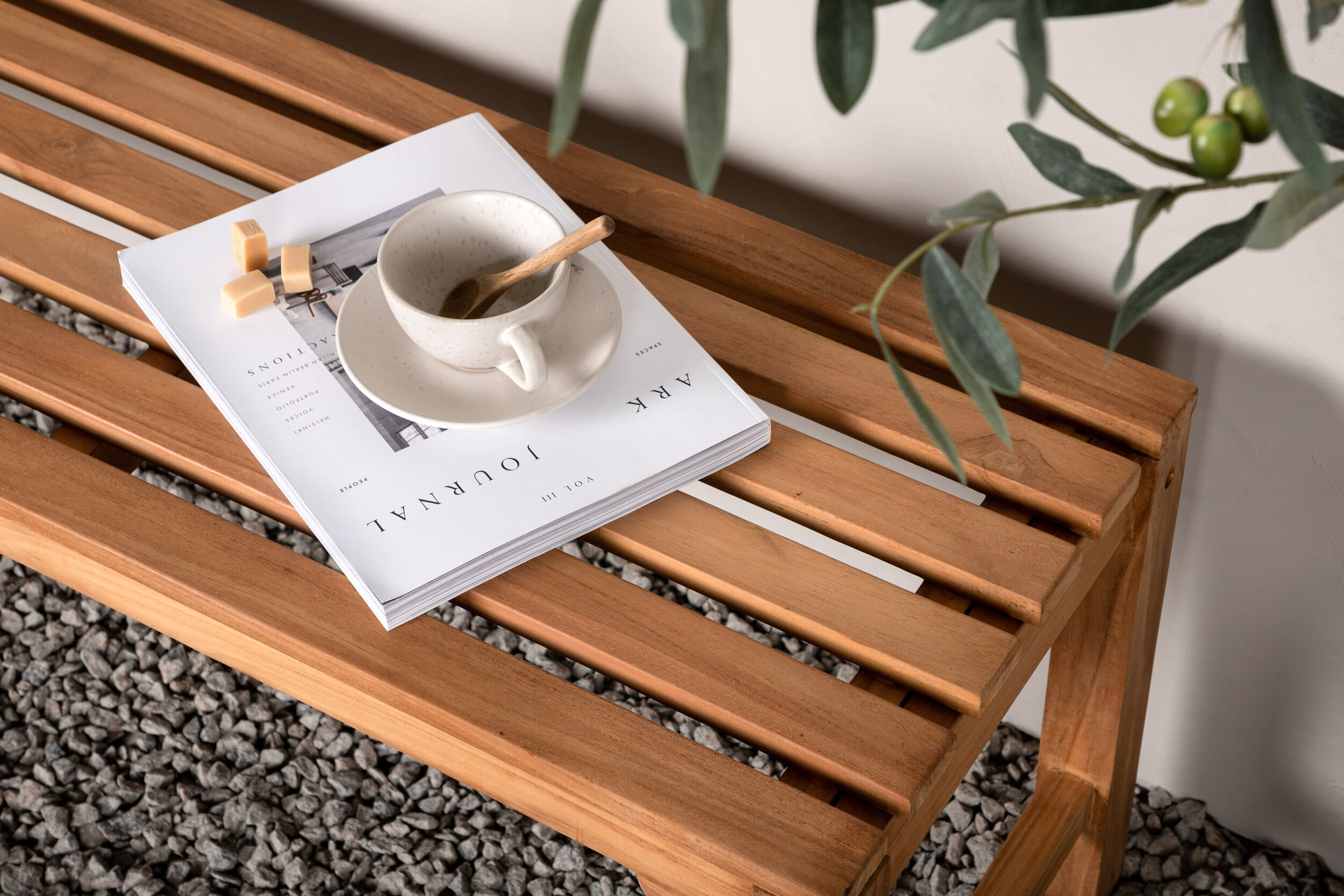 Nohr Tuinbank 'Amberia' Teakhout