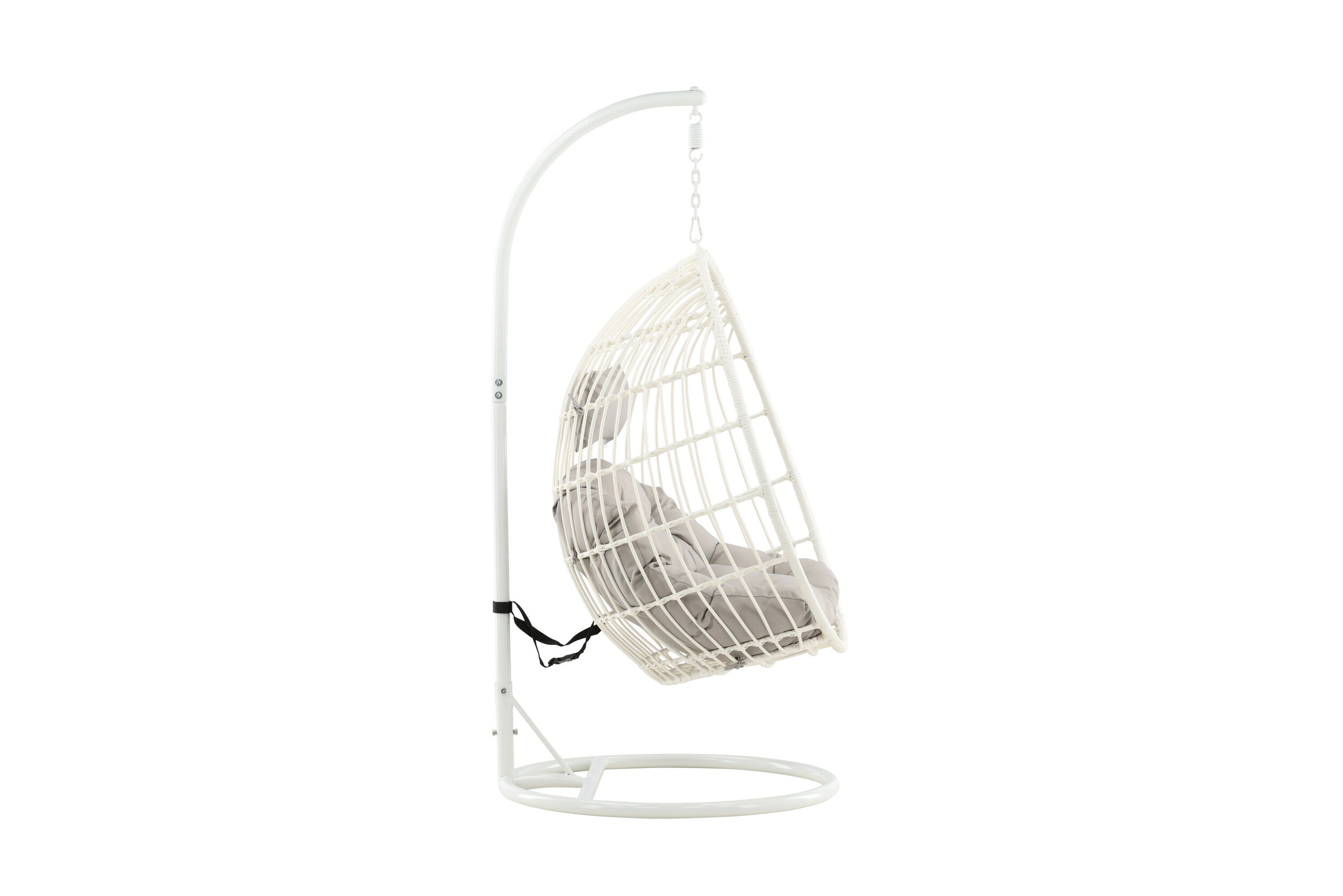 Nohr Hangstoel 'Samantah' Wicker, kleur Wit