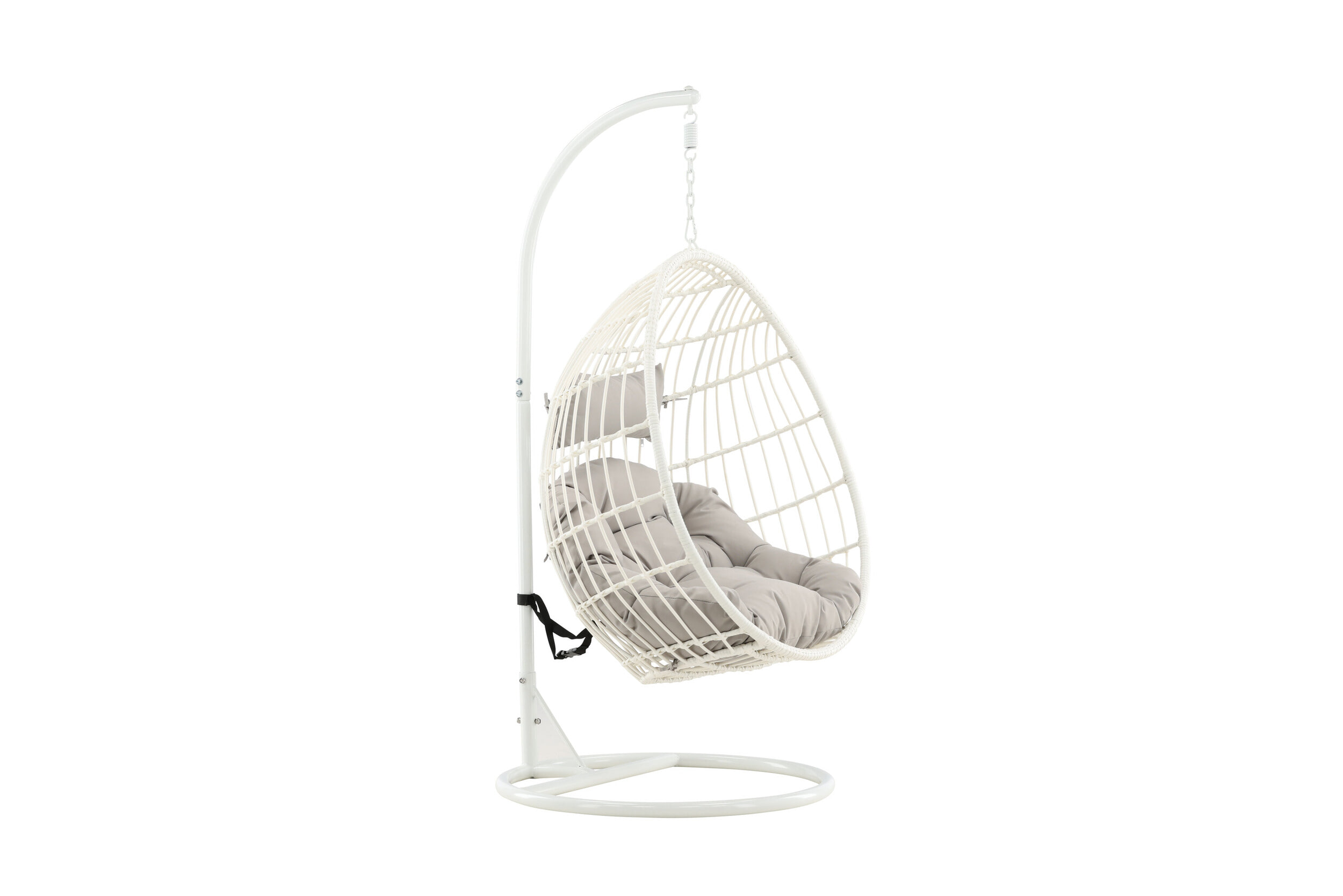 Nohr Hangstoel 'Samantah' Wicker, kleur Wit