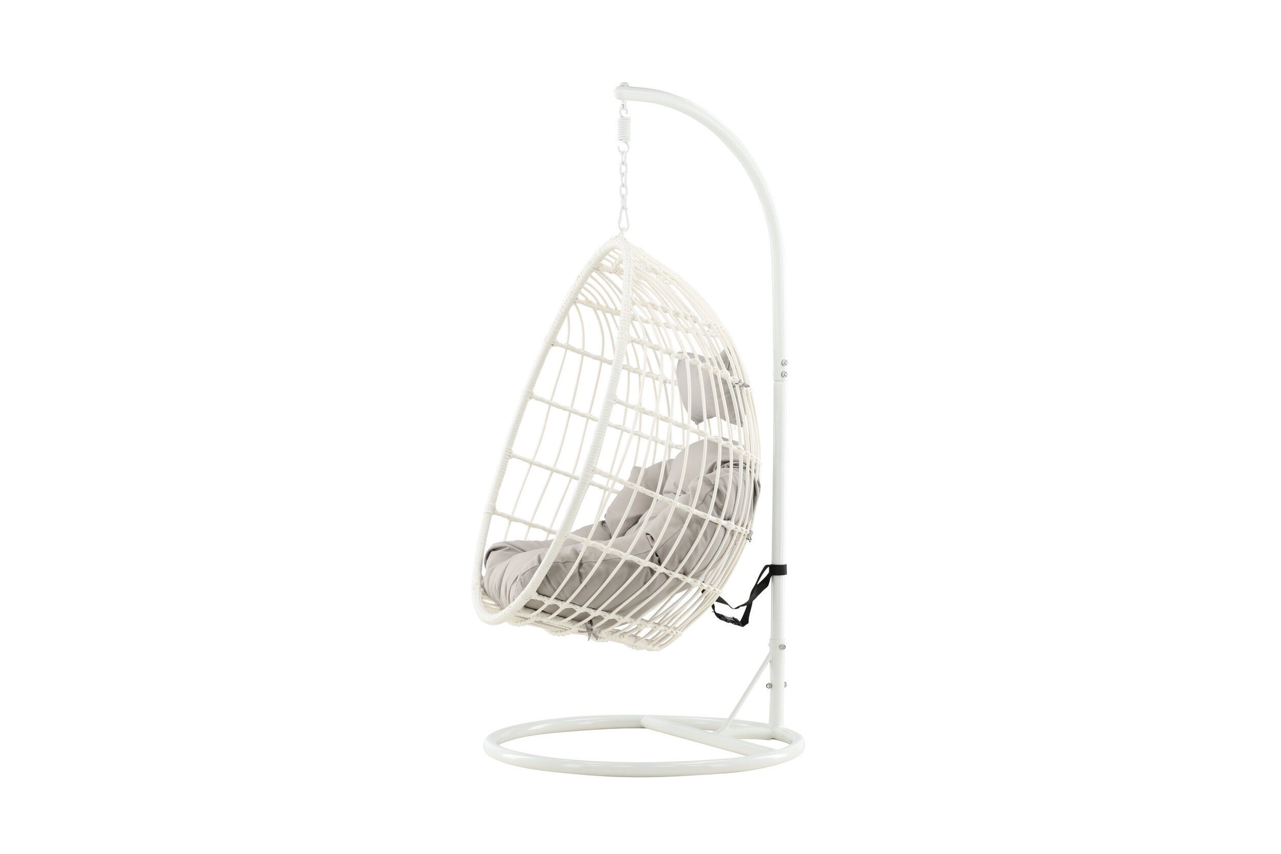 Nohr Hangstoel 'Samantah' Wicker, kleur Wit