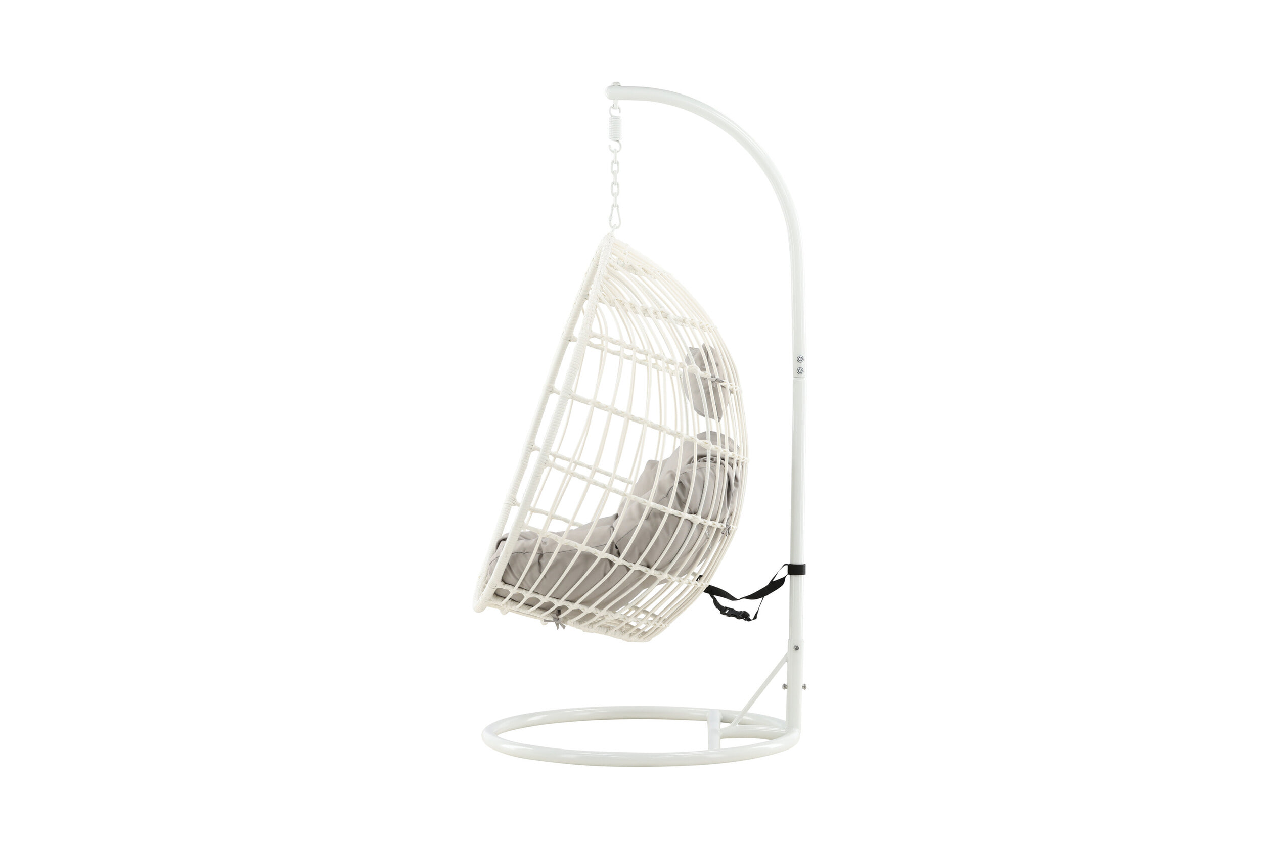 Nohr Hangstoel 'Samantah' Wicker, kleur Wit