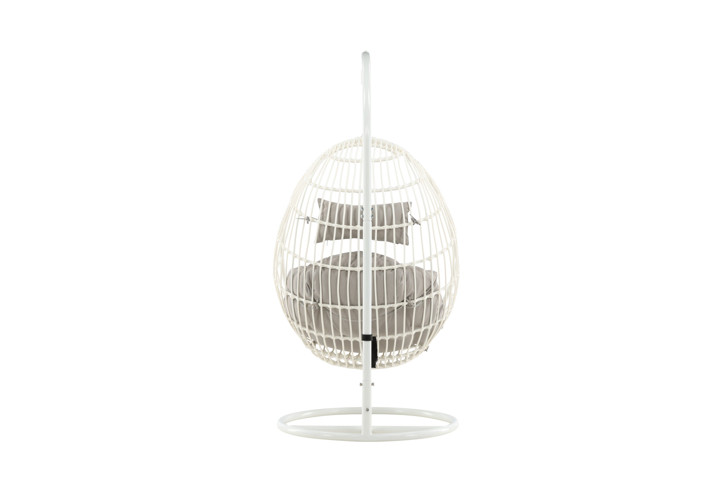 Nohr Hangstoel 'Samantah' Wicker, kleur Wit