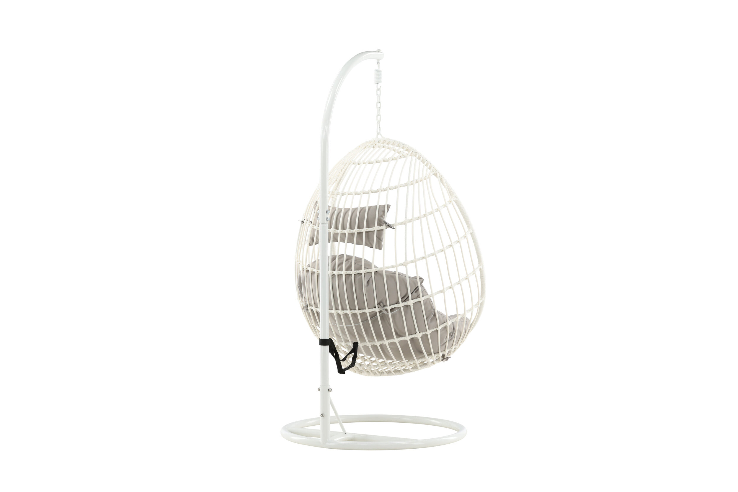 Nohr Hangstoel 'Samantah' Wicker, kleur Wit