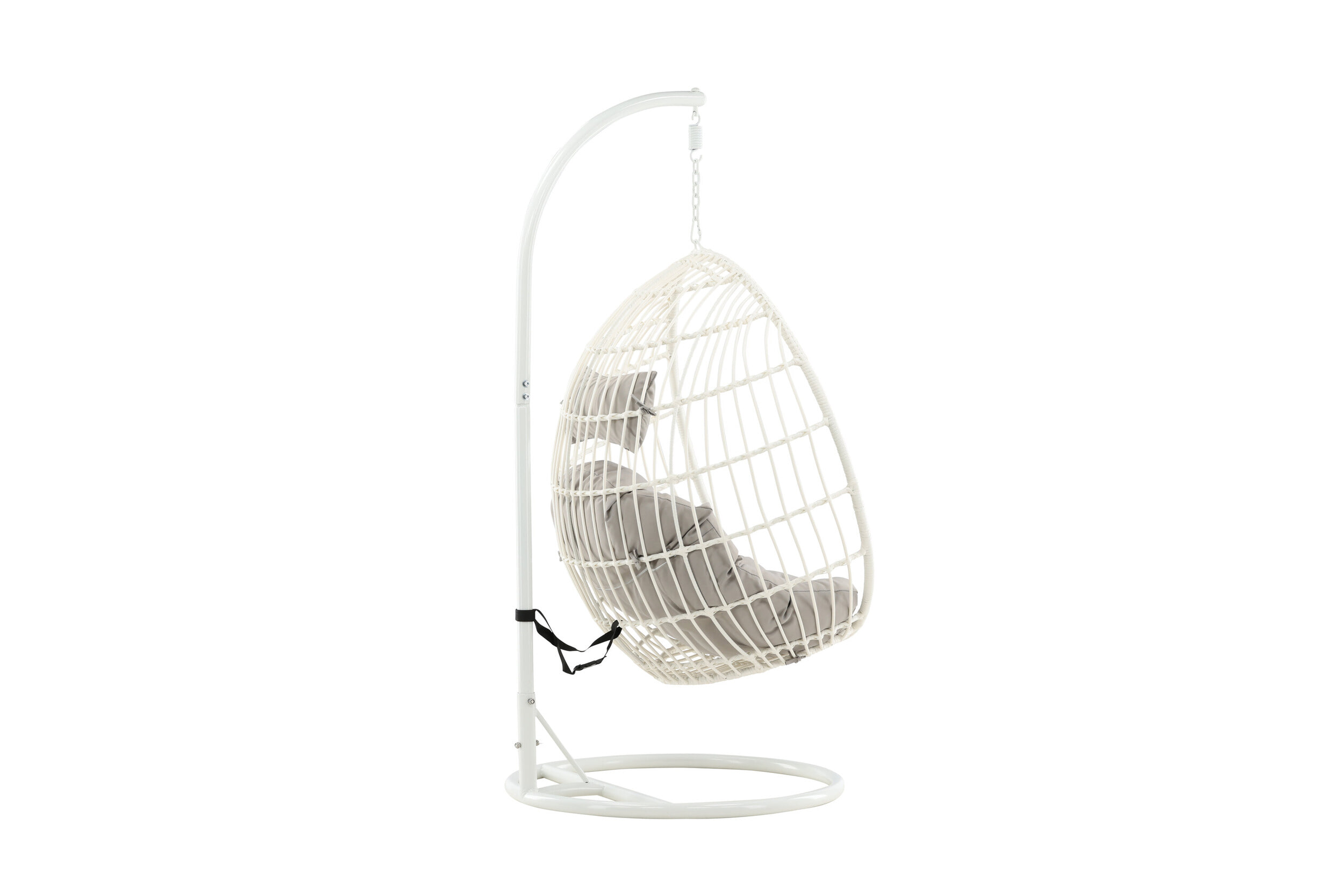 Nohr Hangstoel 'Samantah' Wicker, kleur Wit