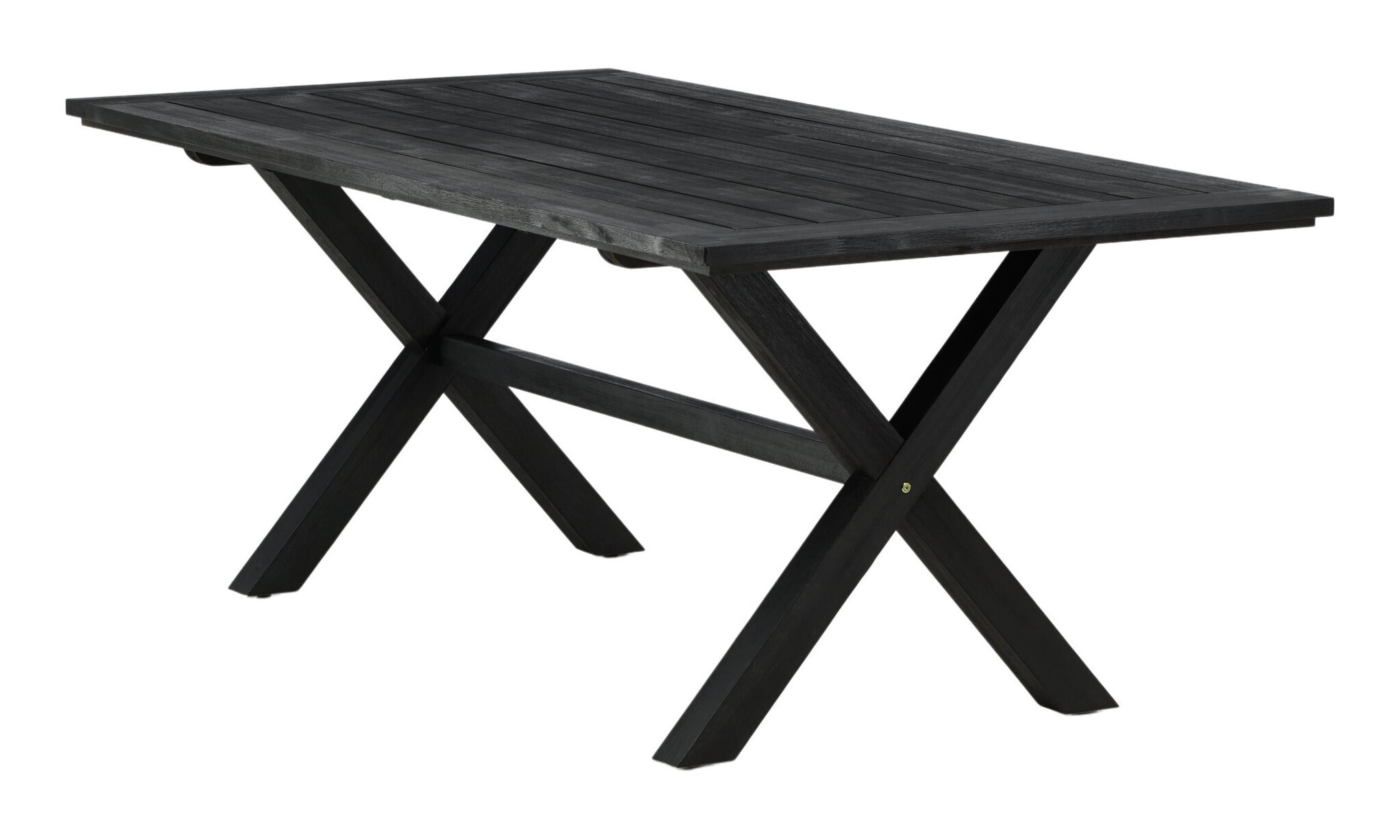 Nohr Tuintafel 'Enrico' Acaciahout, 200 x 100cm, kleur Zwart