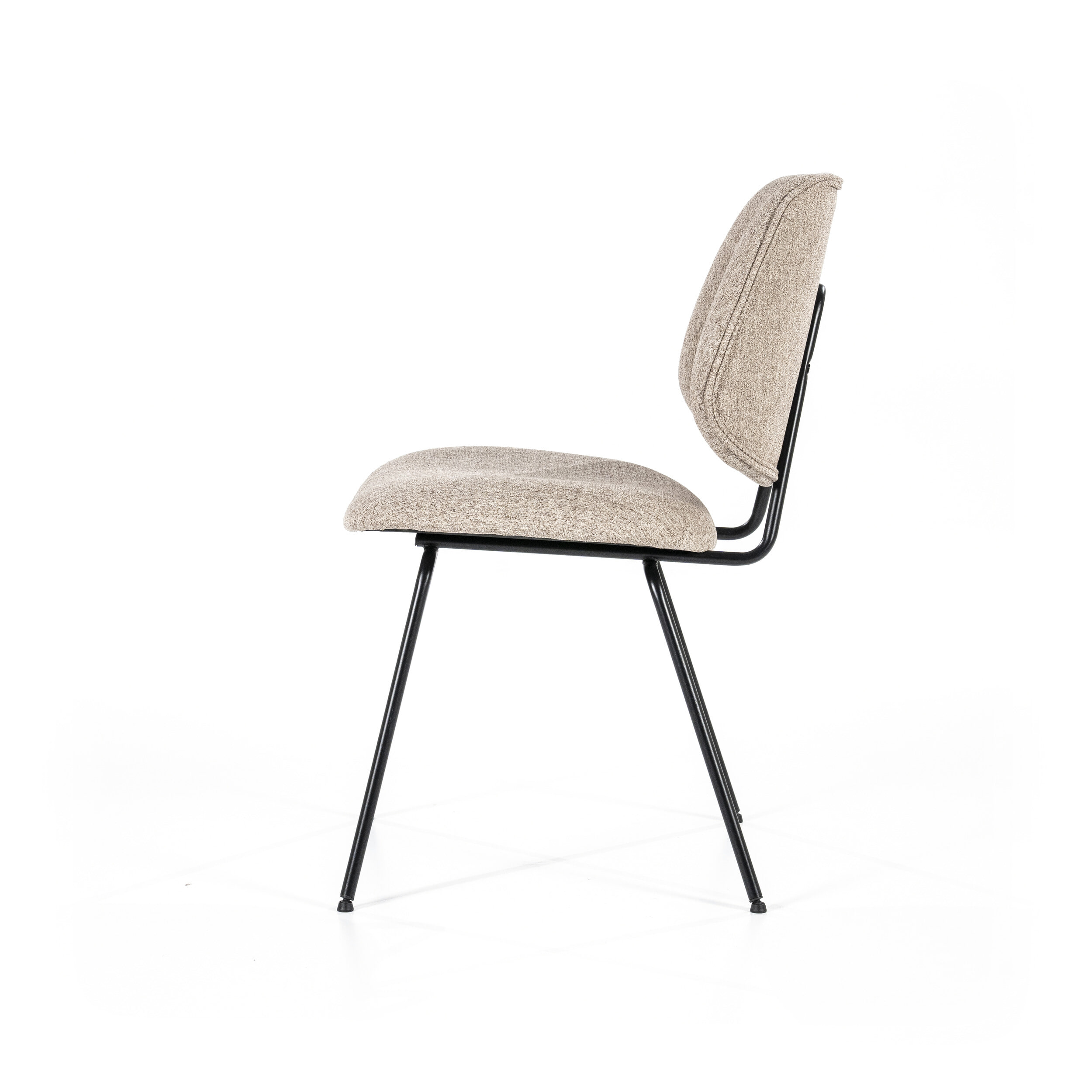 Eleonora Eetkamerstoel 'Lynn' kleur Beige Fletcher