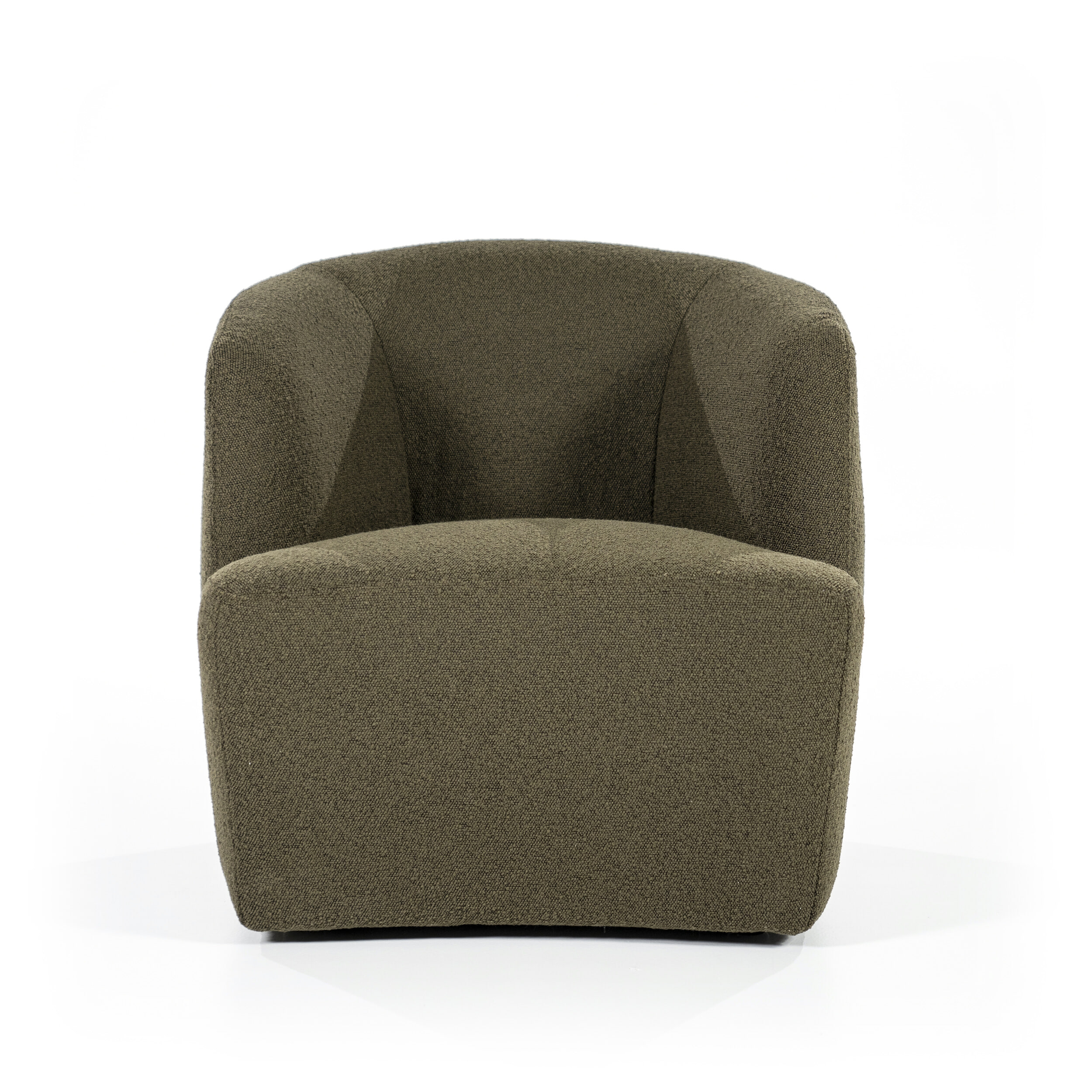 Eleonora Fauteuil 'Charlotte' Bouclé, kleur Groen Copenhagen