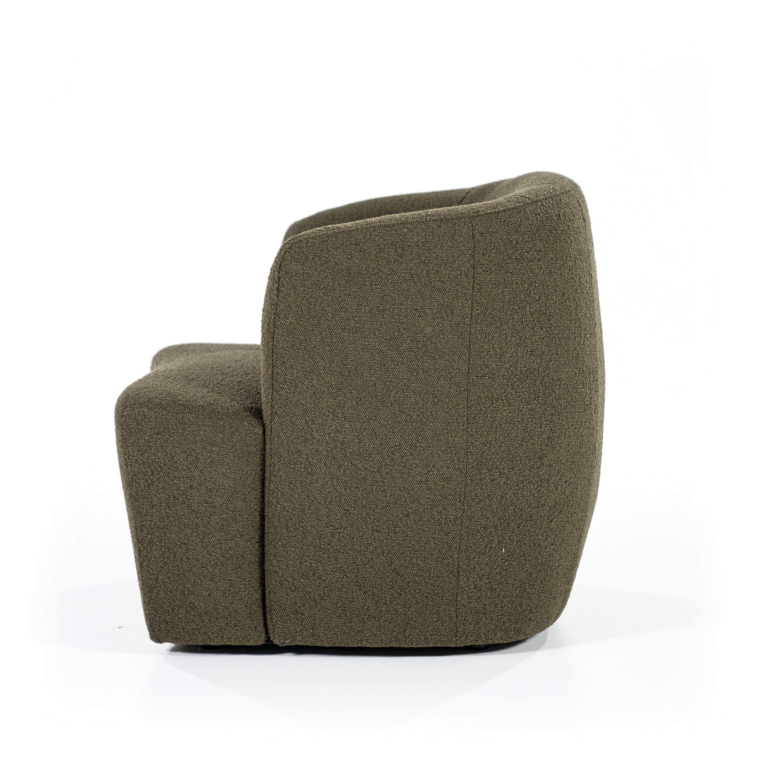 Eleonora Fauteuil 'Charlotte' Bouclé, kleur Groen Copenhagen