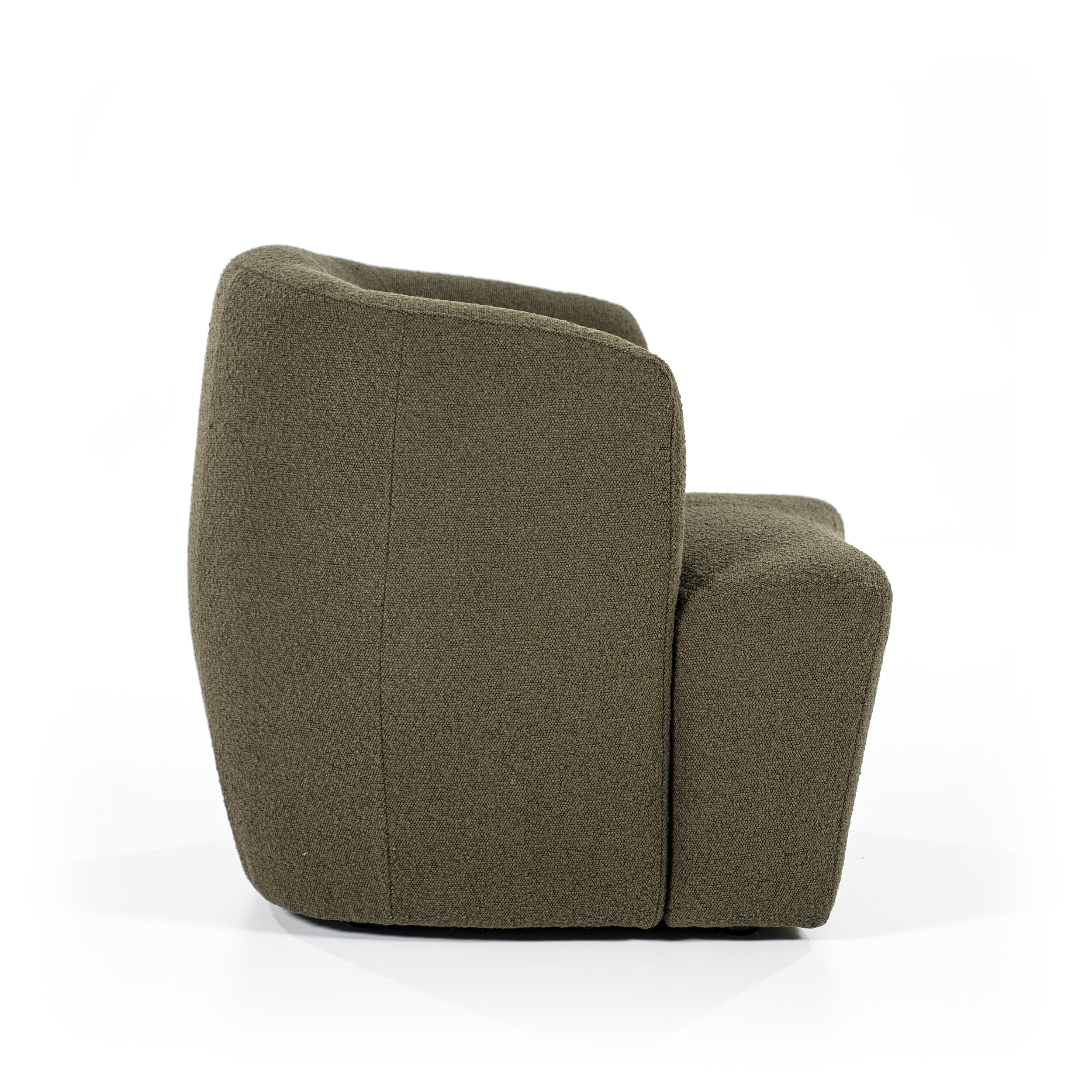 Eleonora Fauteuil 'Charlotte' Bouclé, kleur Groen Copenhagen