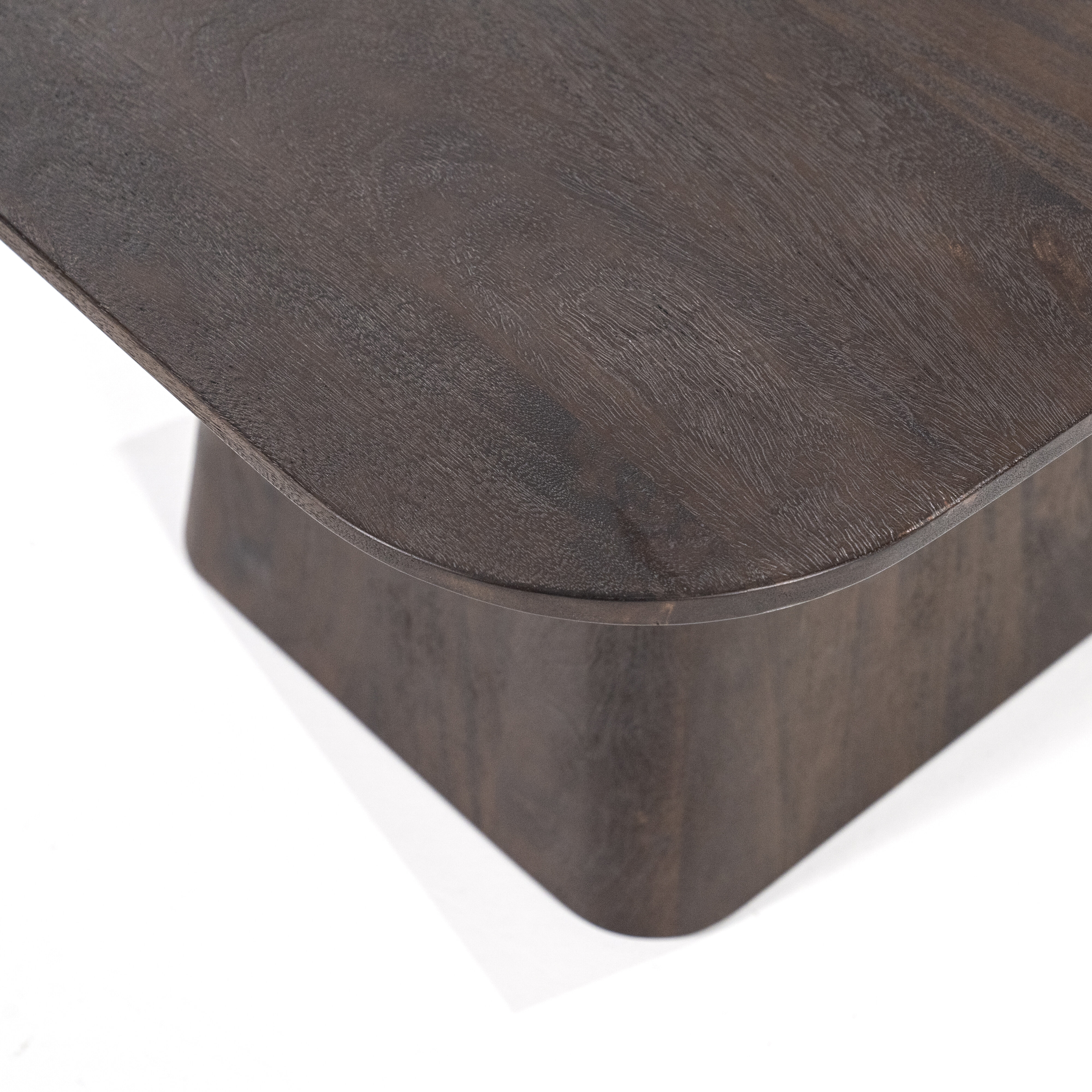 Eleonora Bijzettafel 'Aron' Mangohout, 60 x 60cm, kleur Bruin