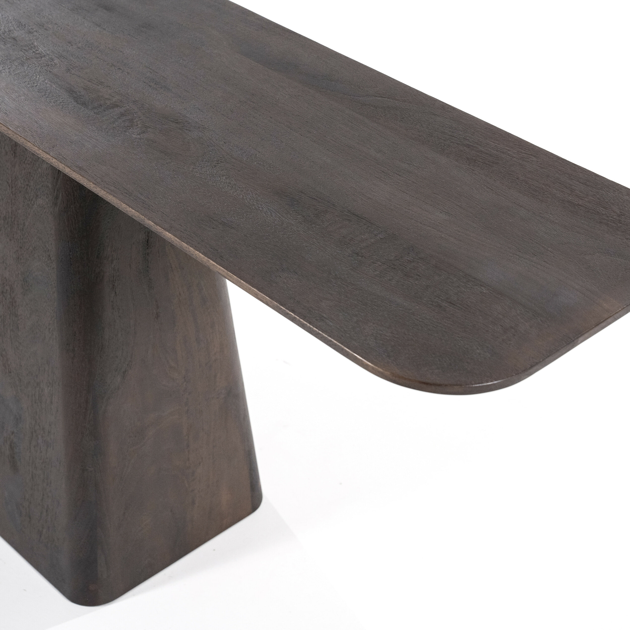 Eleonora Sidetable 'Aron' Mangohout, 180cm, kleur Bruin