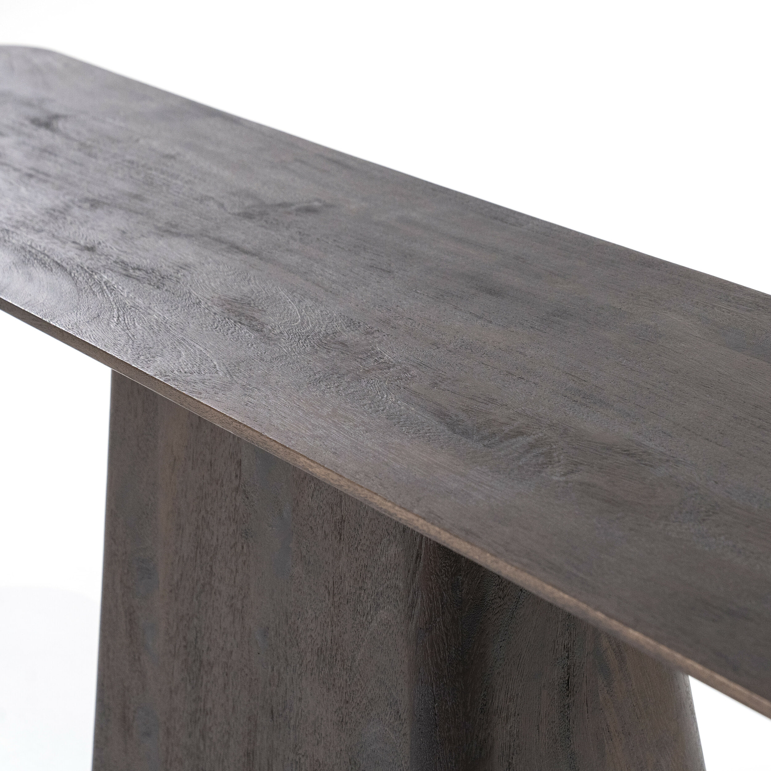 Eleonora Sidetable 'Aron' Mangohout, 180cm, kleur Bruin