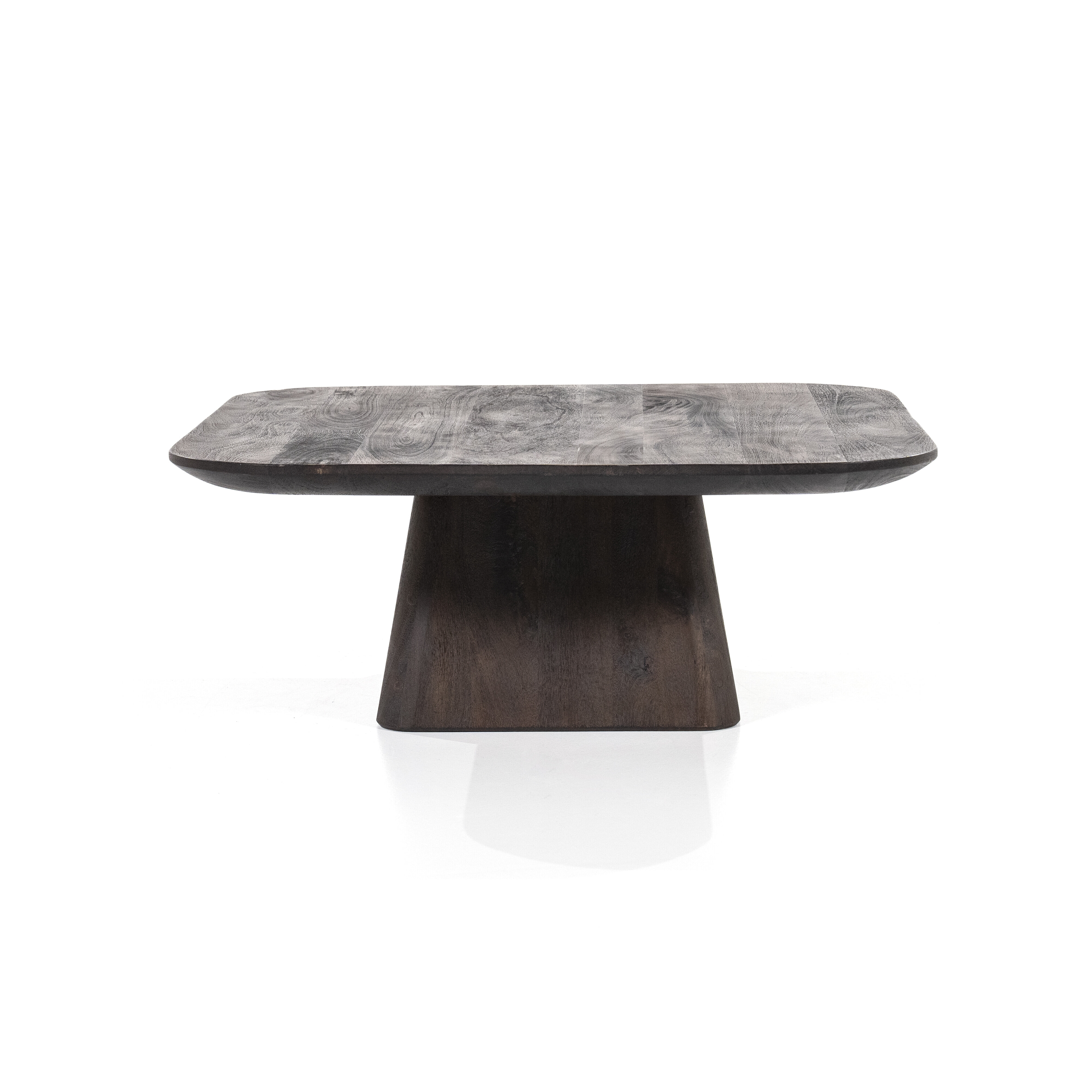 Eleonora Salontafel 'Aron' Mangohout, 80 x 80cm, kleur Bruin