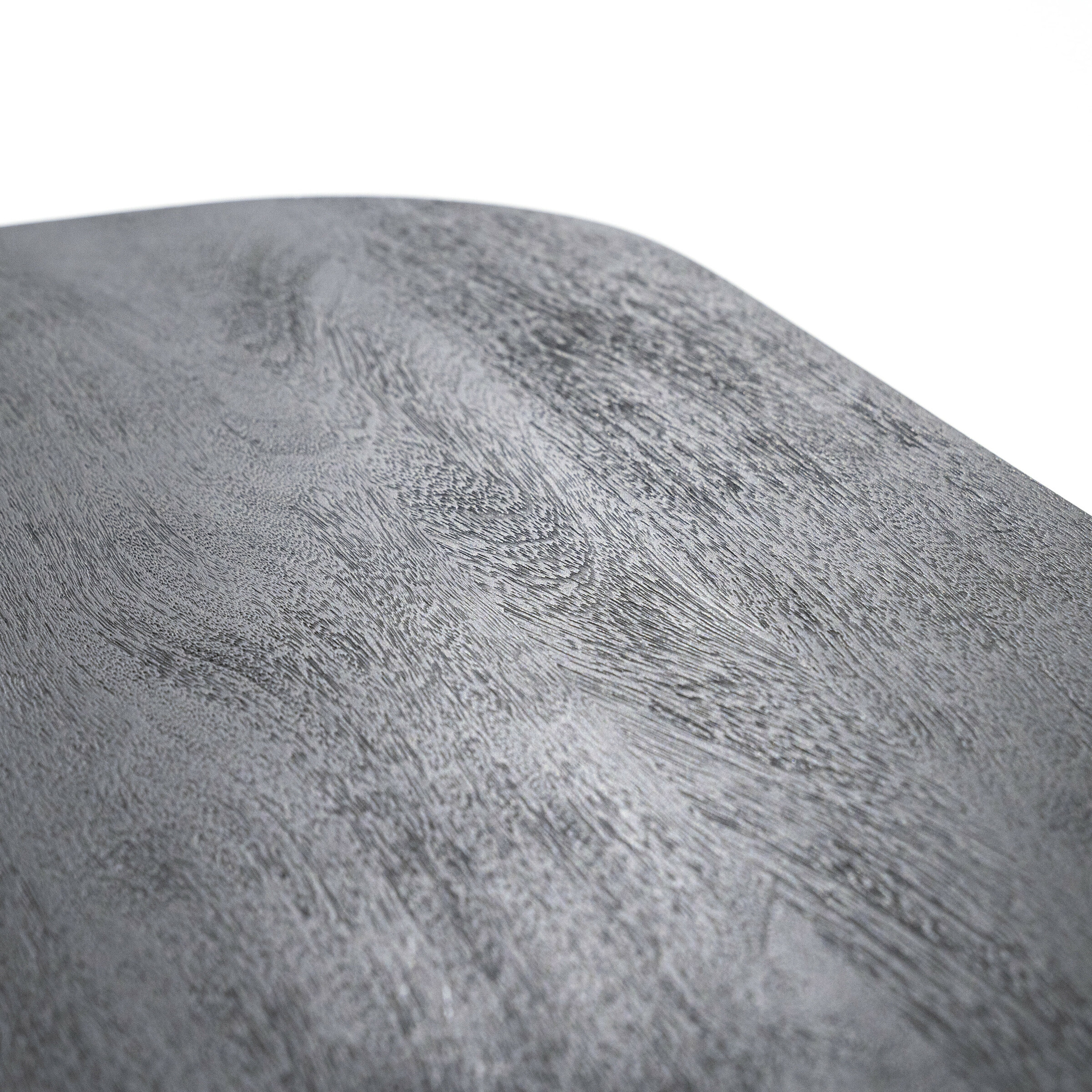 Eleonora Salontafel 'Aron' Mangohout, 80 x 80cm, kleur Zwart