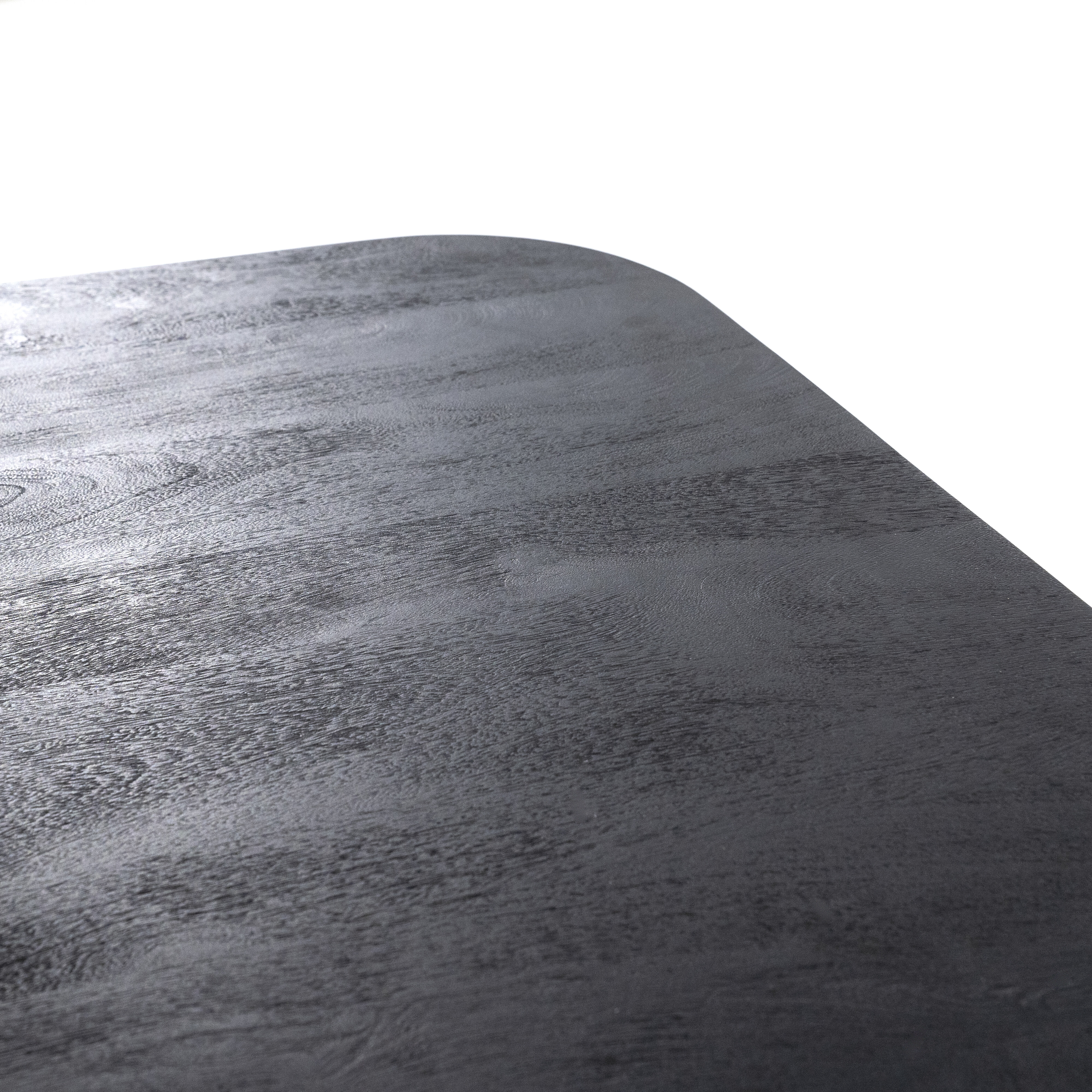Eleonora Vierkante Eettafel 'Aron' Mangohout, 150 x 150cm, kleur Zwart