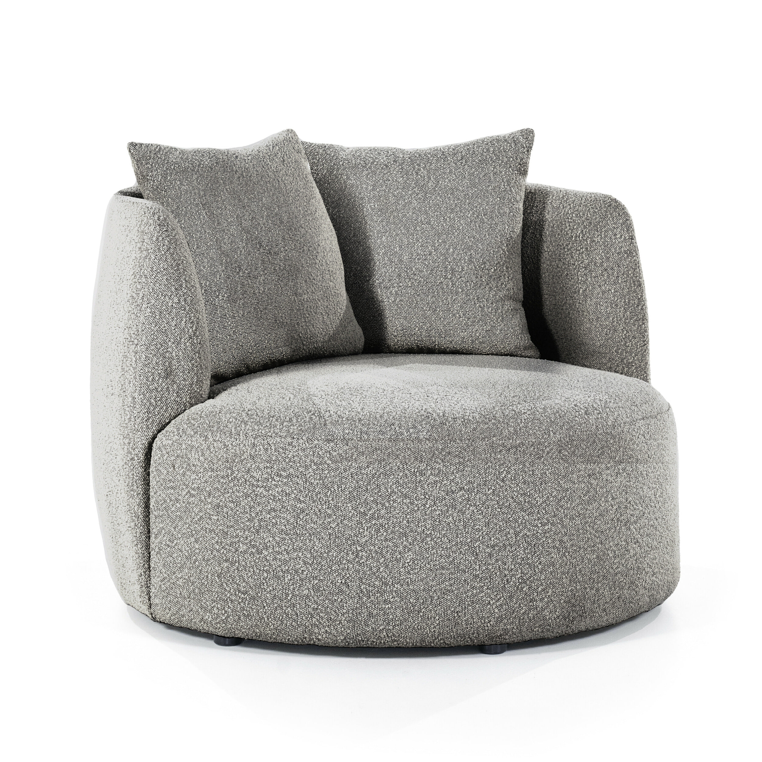 Eleonora Fauteuil Louis Bouclé - Grijs