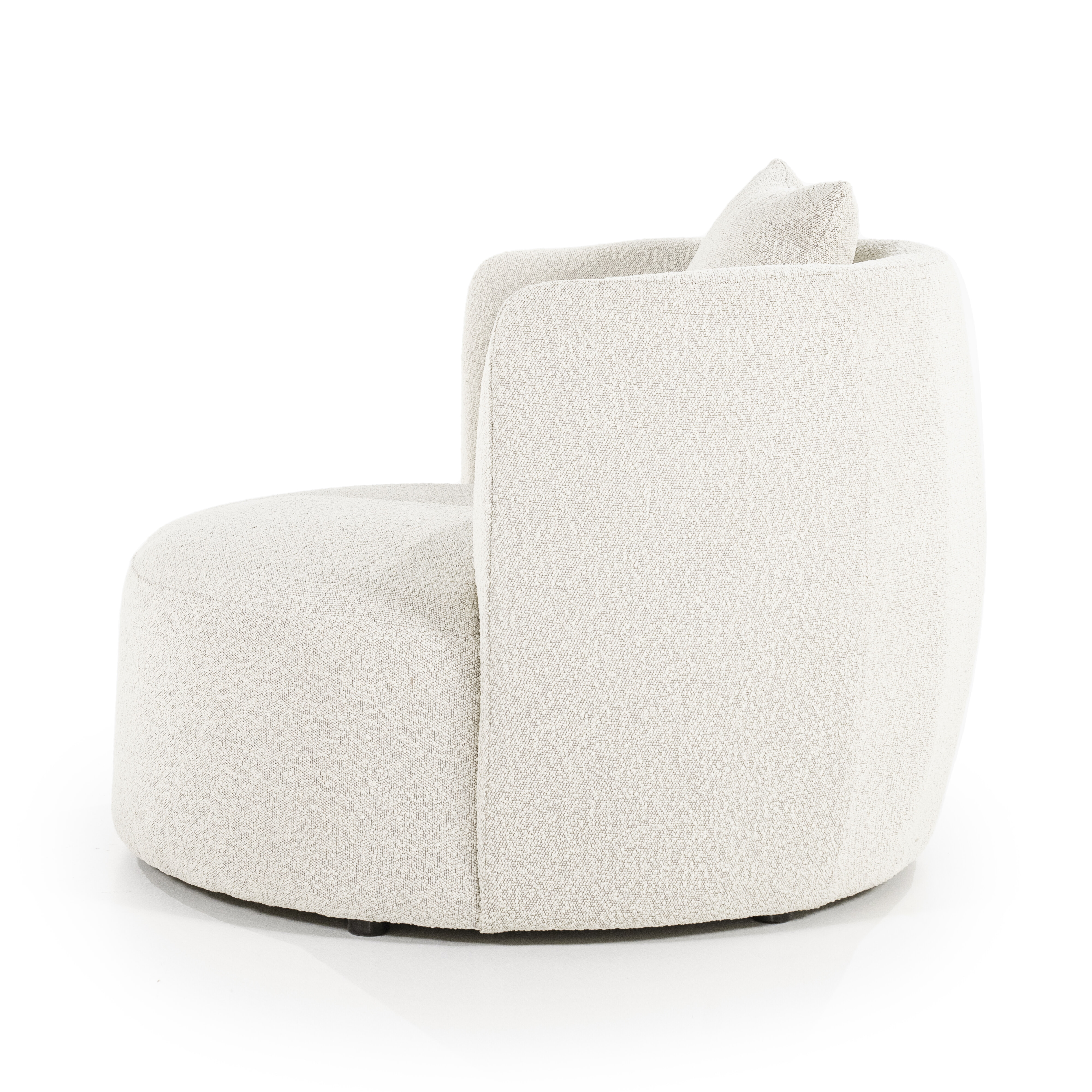 Eleonora Fauteuil 'Louis' Bouclé, kleur Beige