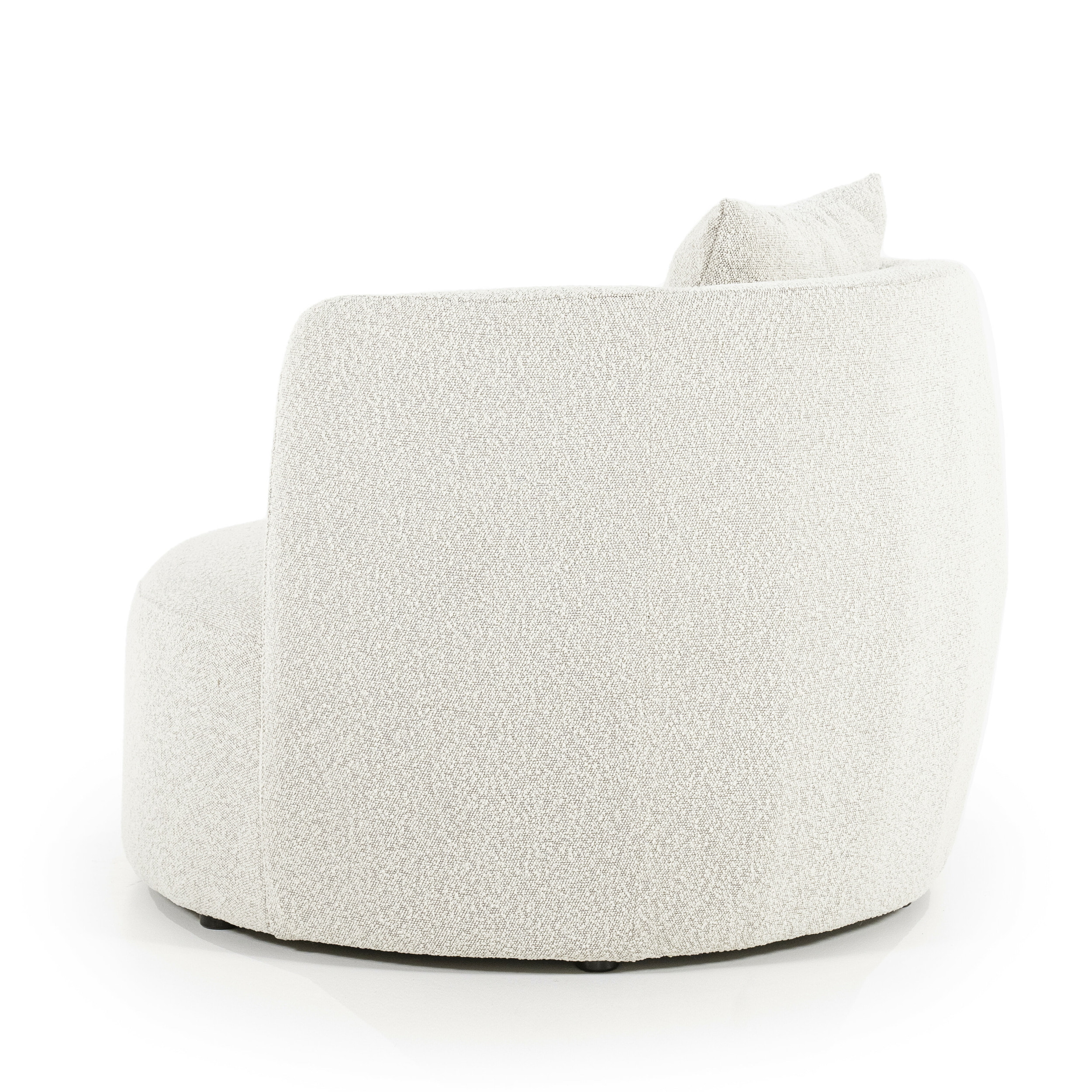 Eleonora Fauteuil 'Louis' Bouclé, kleur Beige