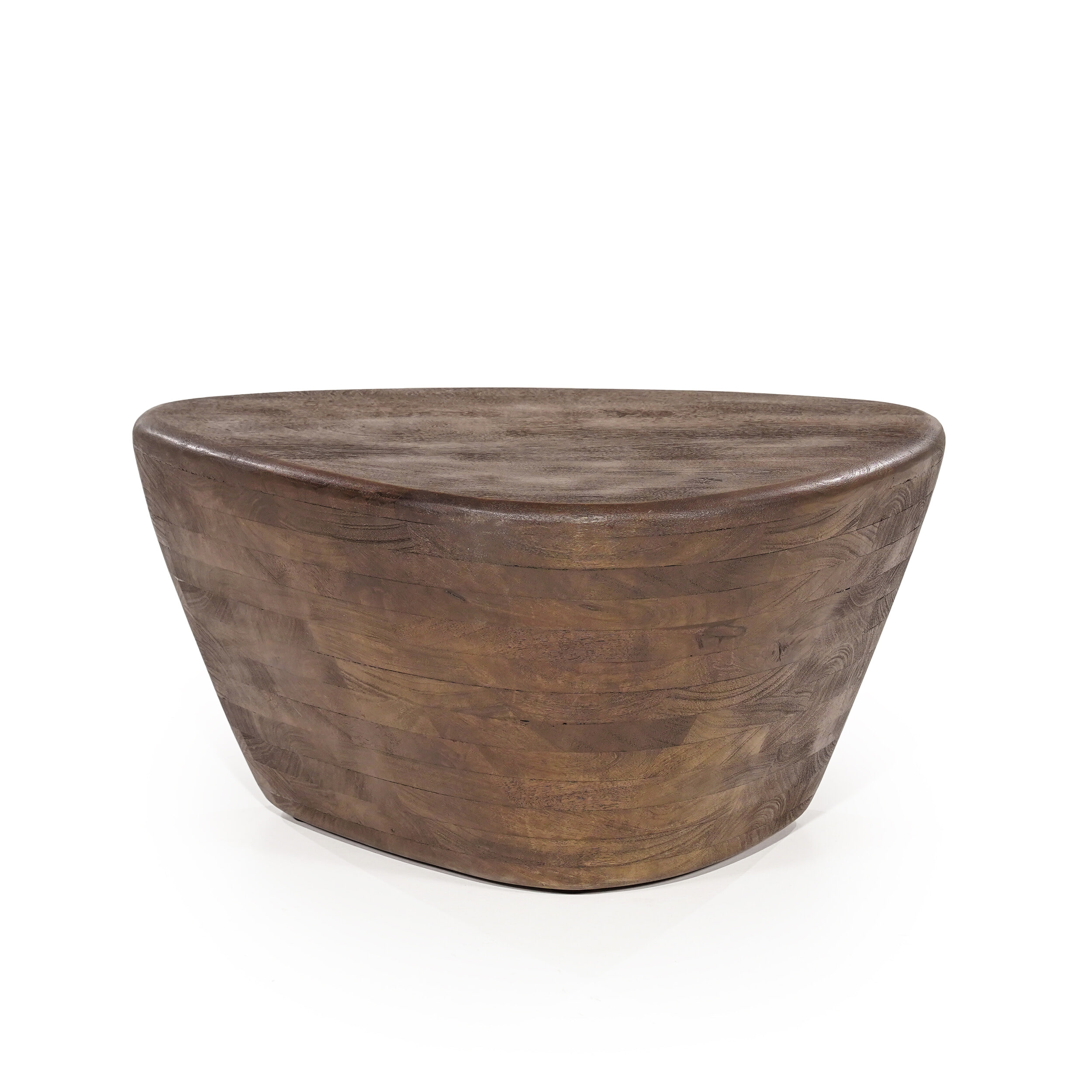 Eleonora Organische Salontafel 'Mila' Mangohout, kleur Bruin (per stuk)