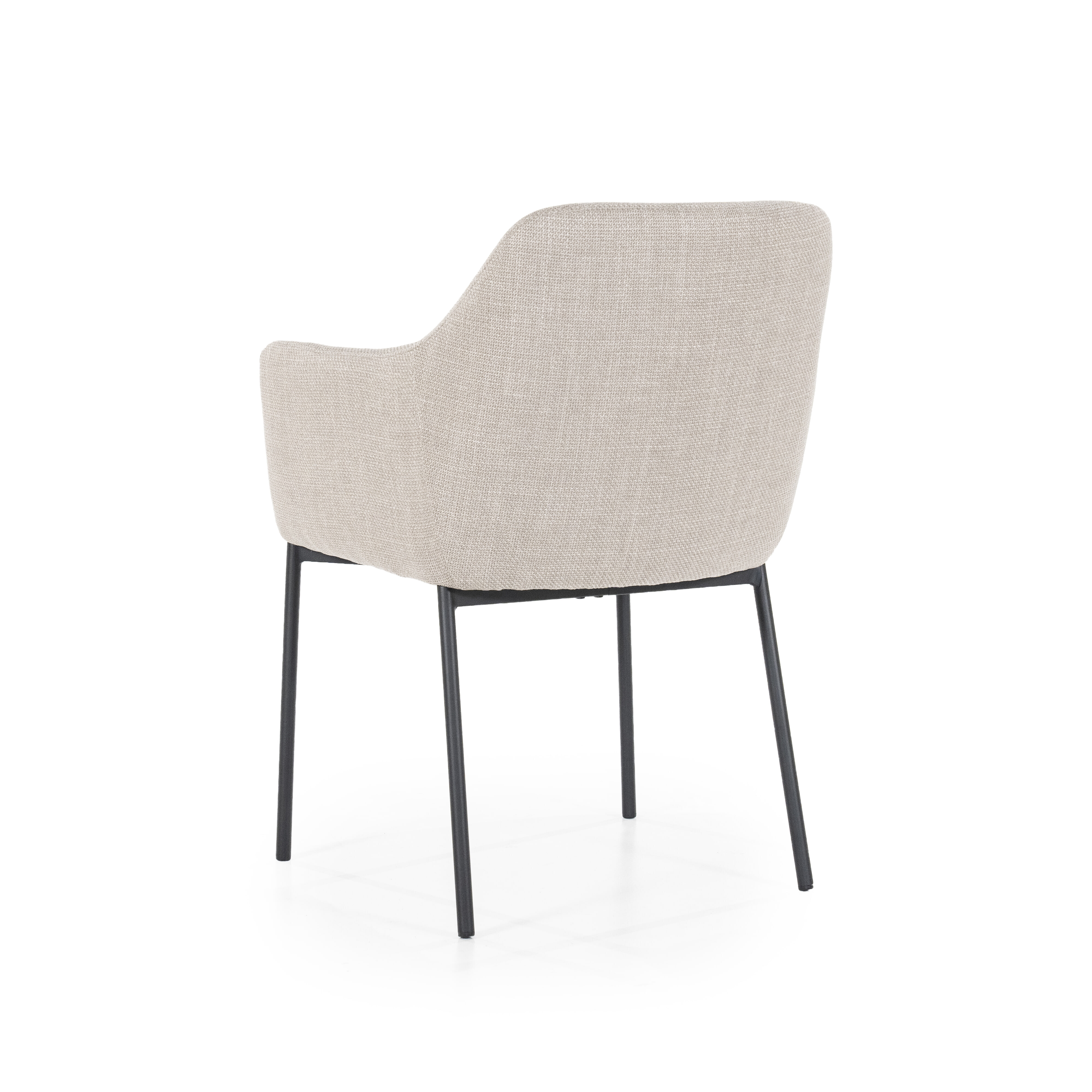 Eleonora Eetkamerstoel 'Paul' kleur Taupe