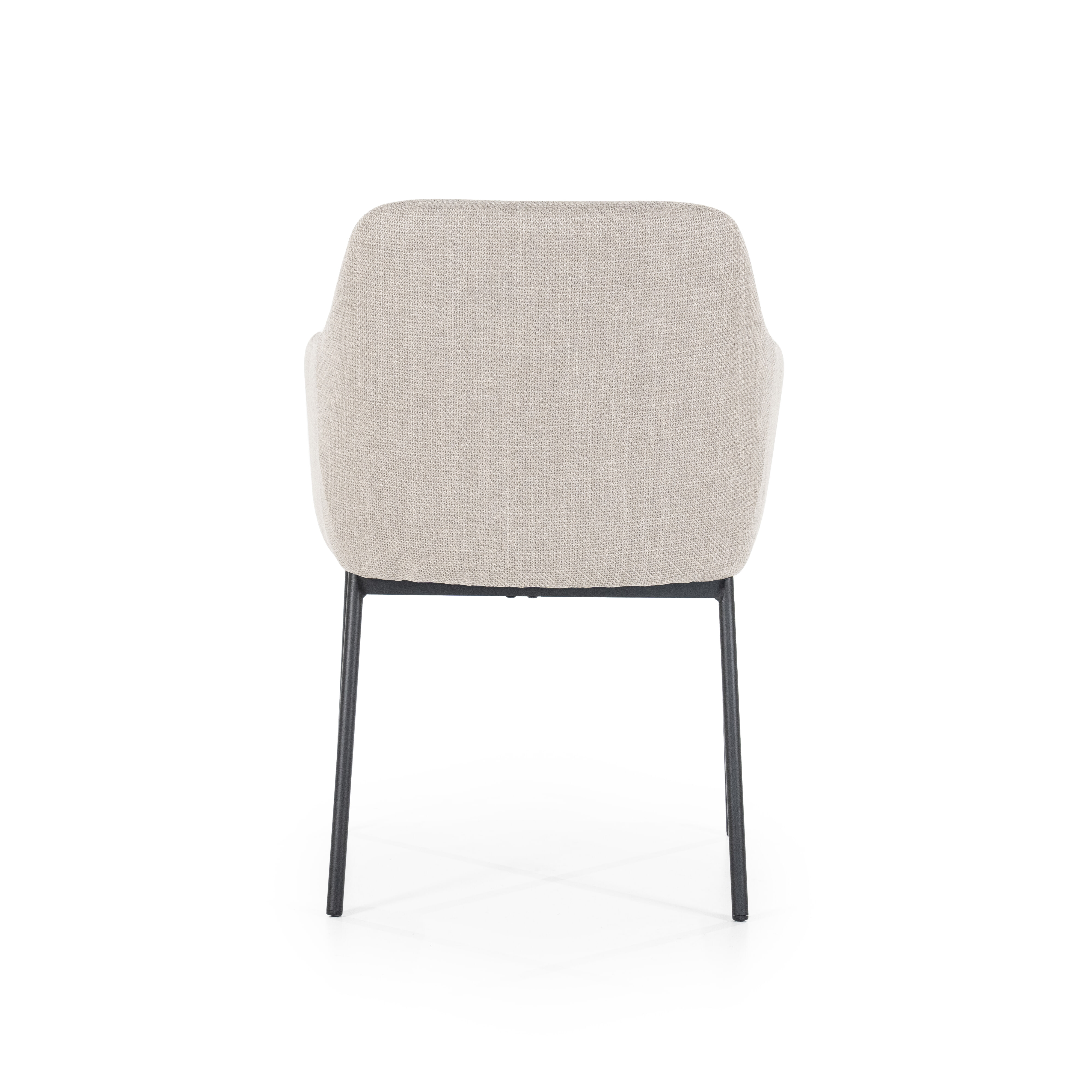 Eleonora Eetkamerstoel 'Paul' kleur Taupe