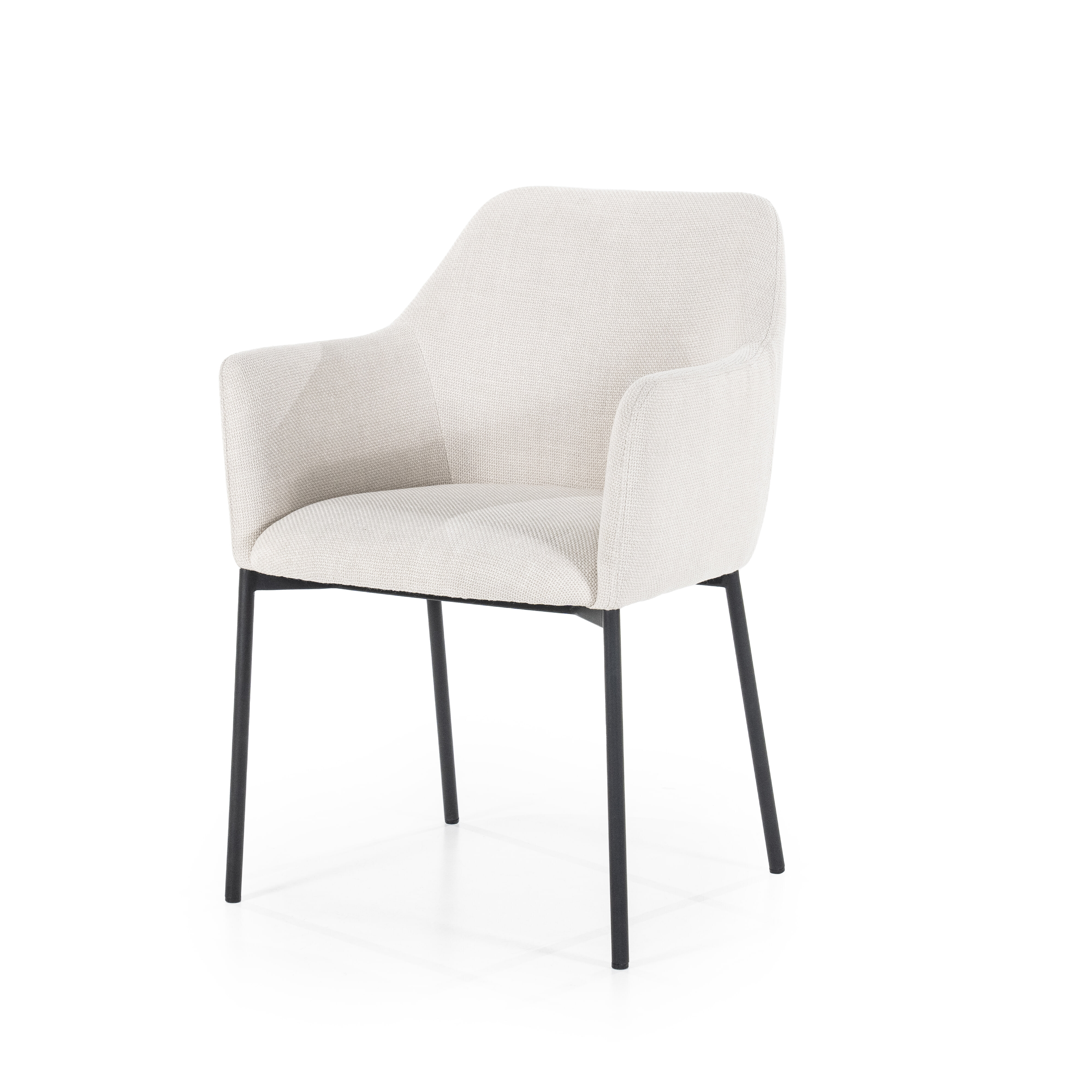 Eleonora Eetkamerstoel 'Paul' kleur Beige