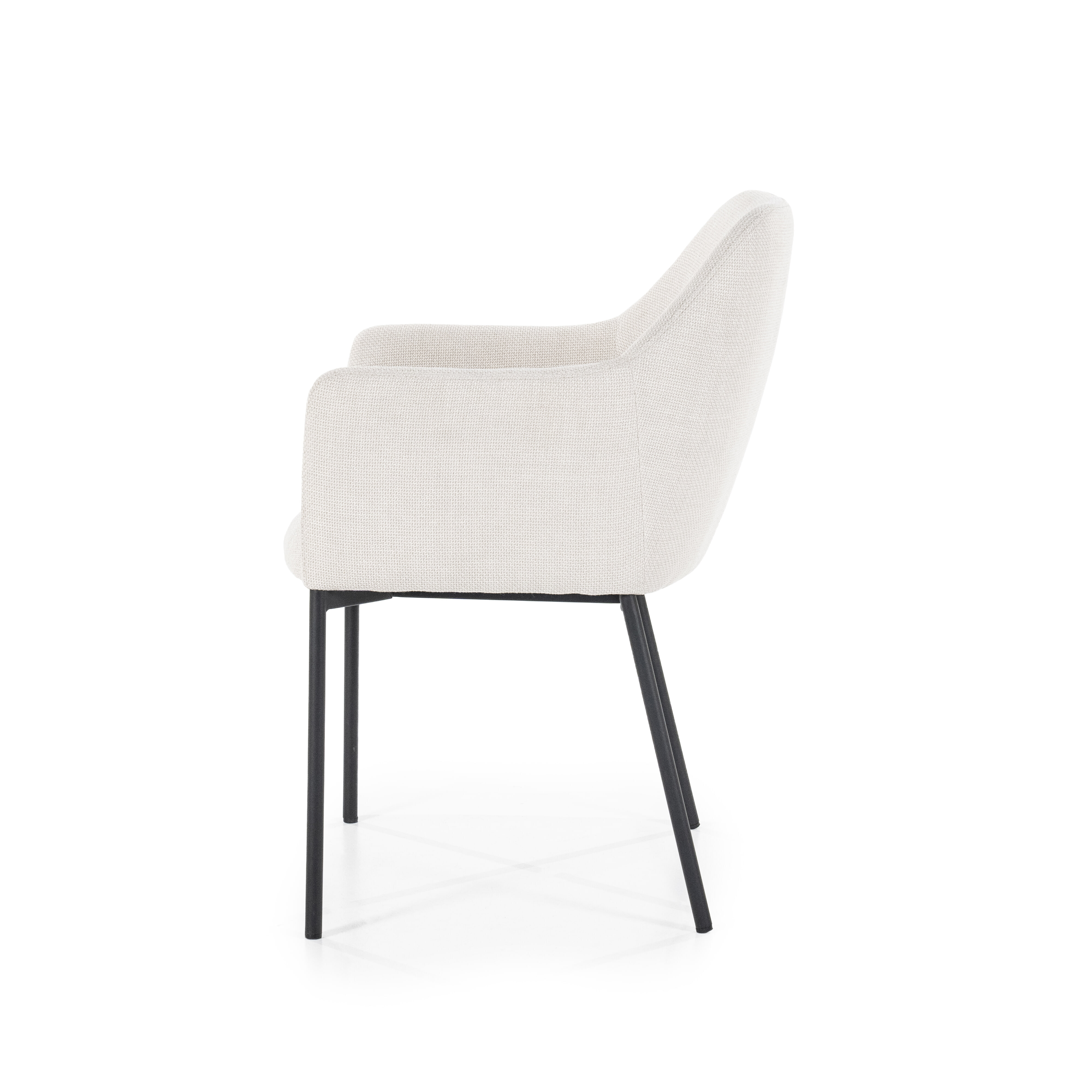 Eleonora Eetkamerstoel 'Paul' kleur Beige