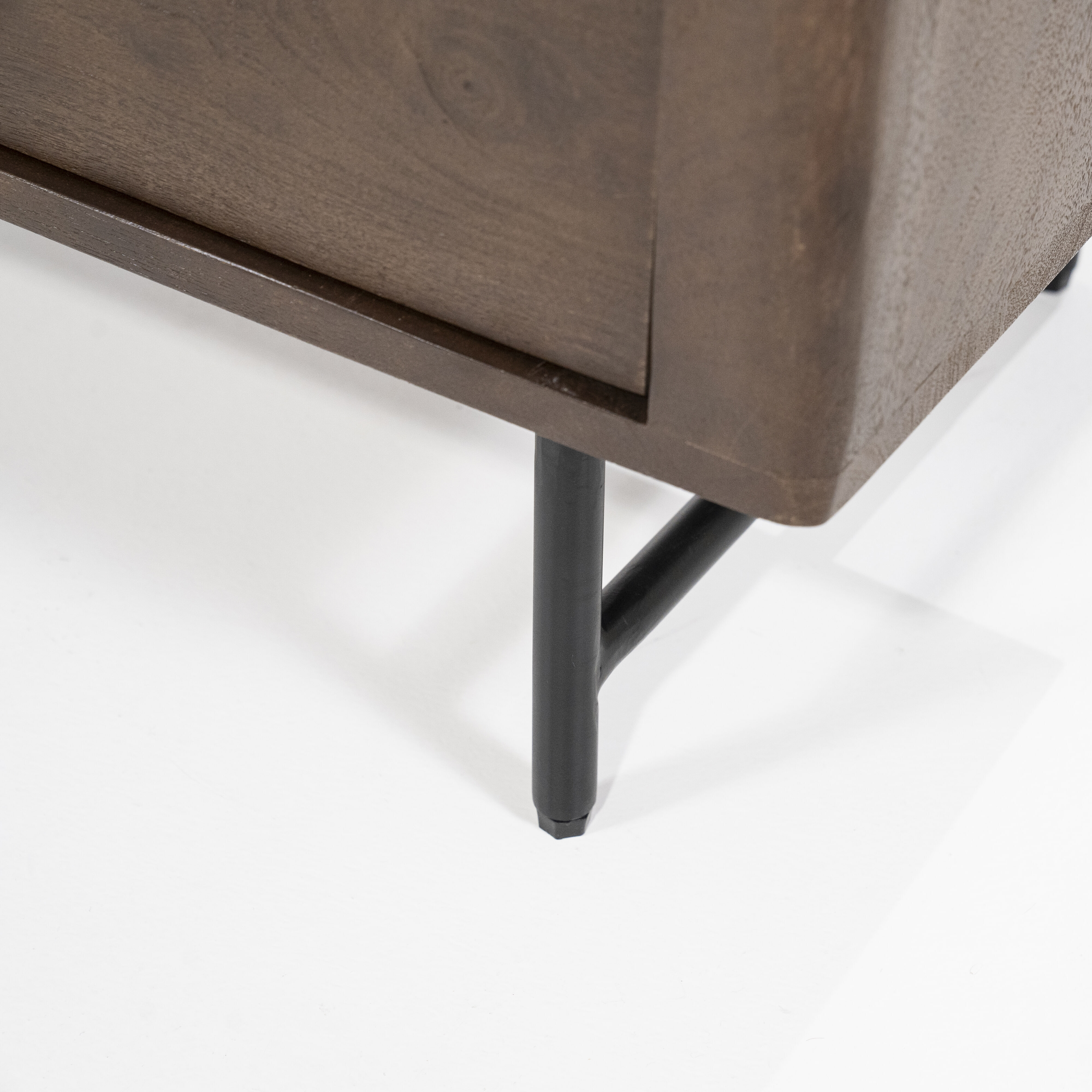 Eleonora TV-meubel 'Lio' Mangohout en Travertin, 170cm