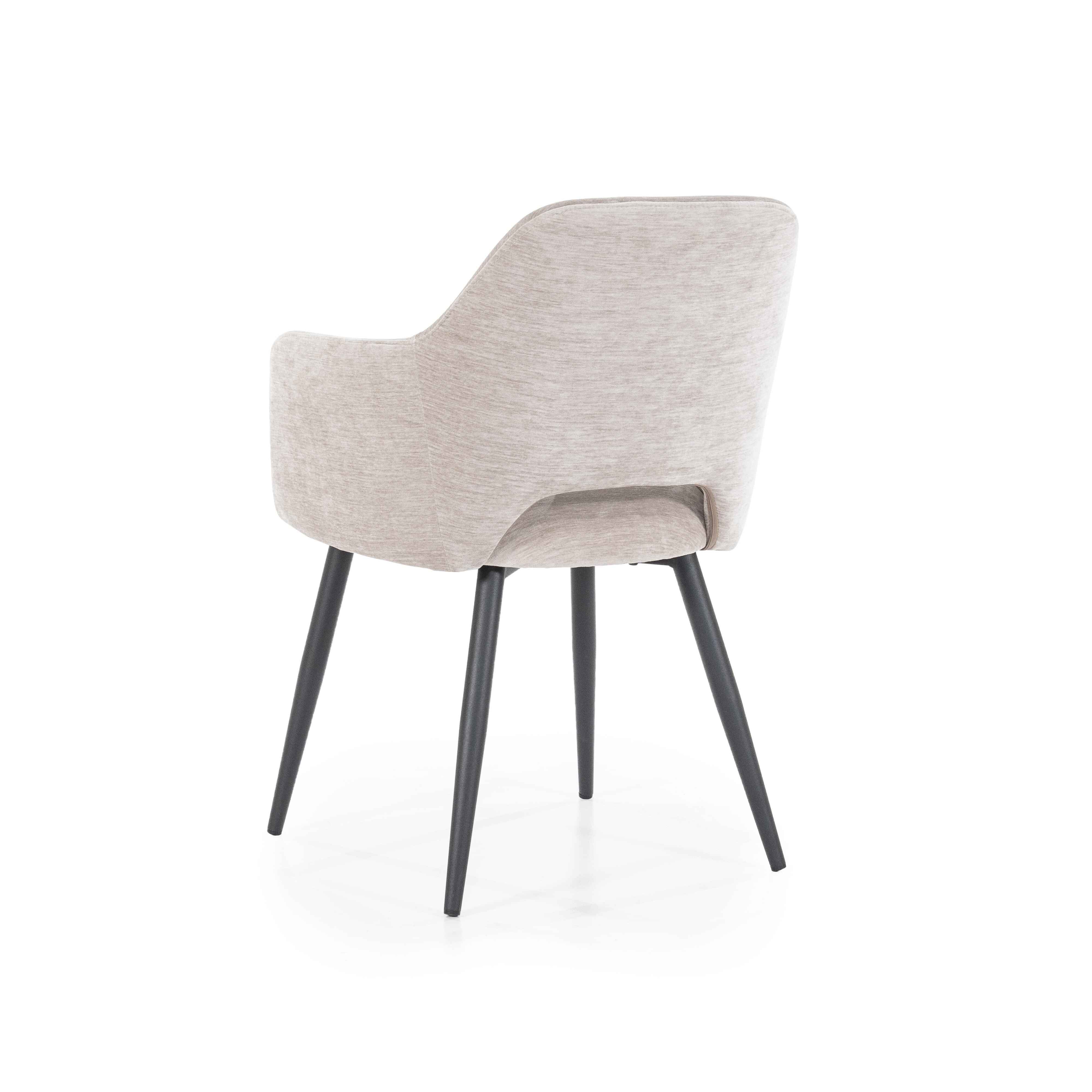Eleonora Eetkamerstoel 'Esmee' Met armleuning, kleur Beige