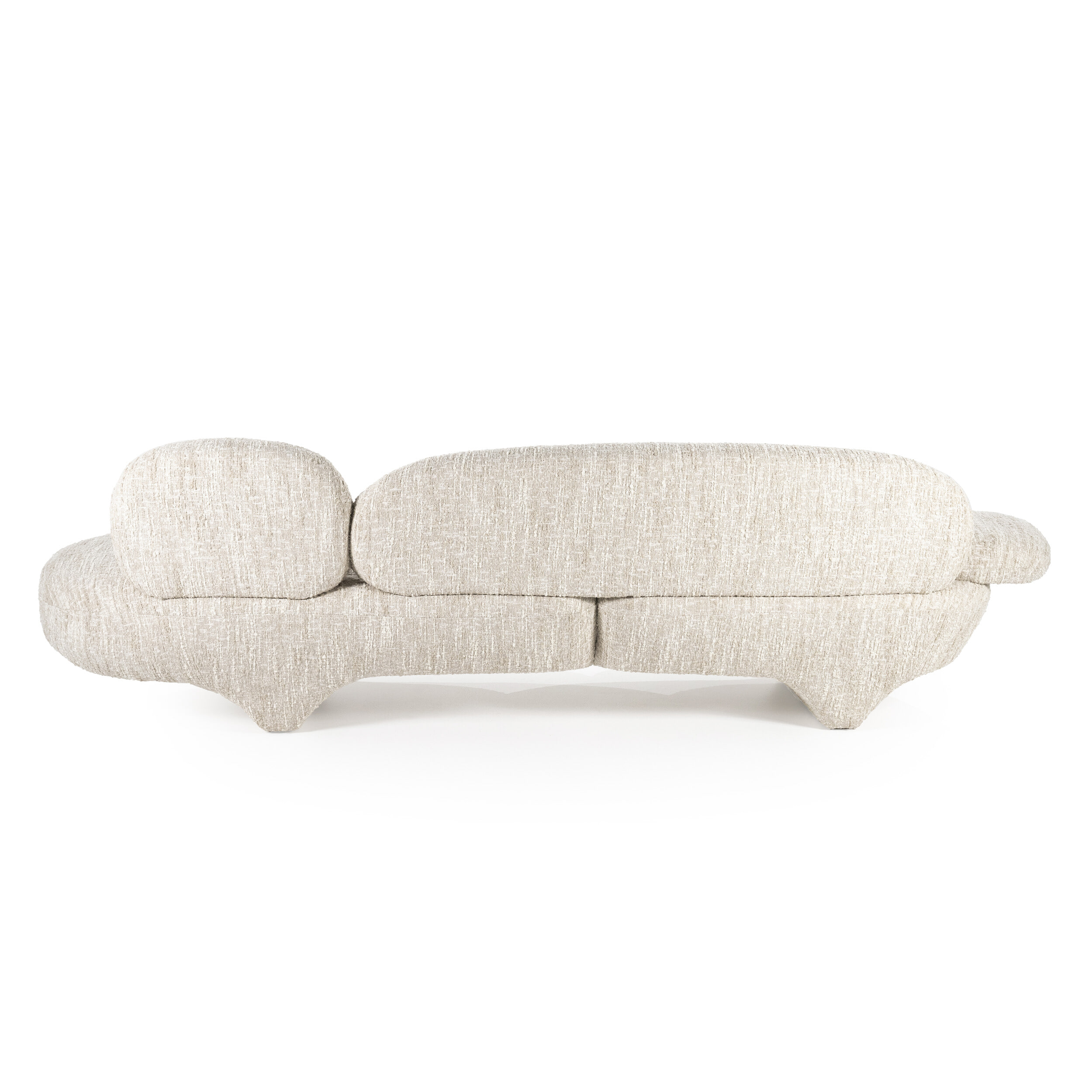 Eleonora Organische Bank 'Jayden' 265cm, kleur Beige