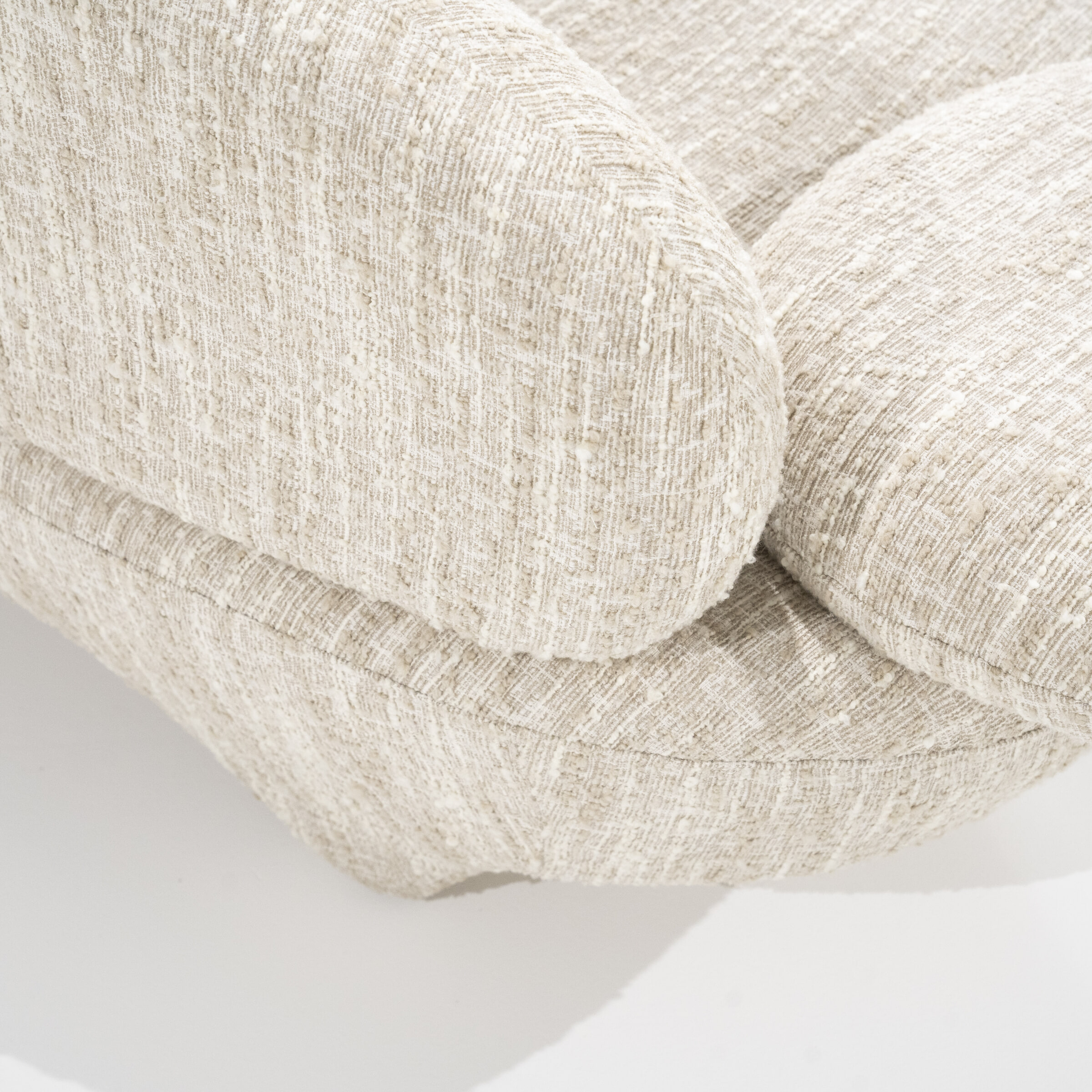 Eleonora Organische Bank 'Jayden' 265cm, kleur Beige