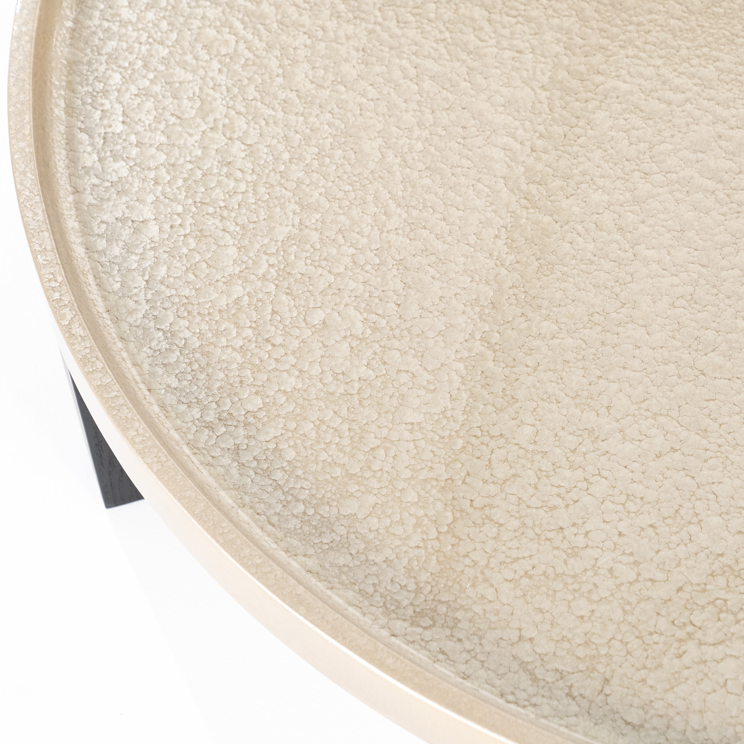 Eleonora Ronde Salontafel 'Mayson' 120cm, kleur Beige