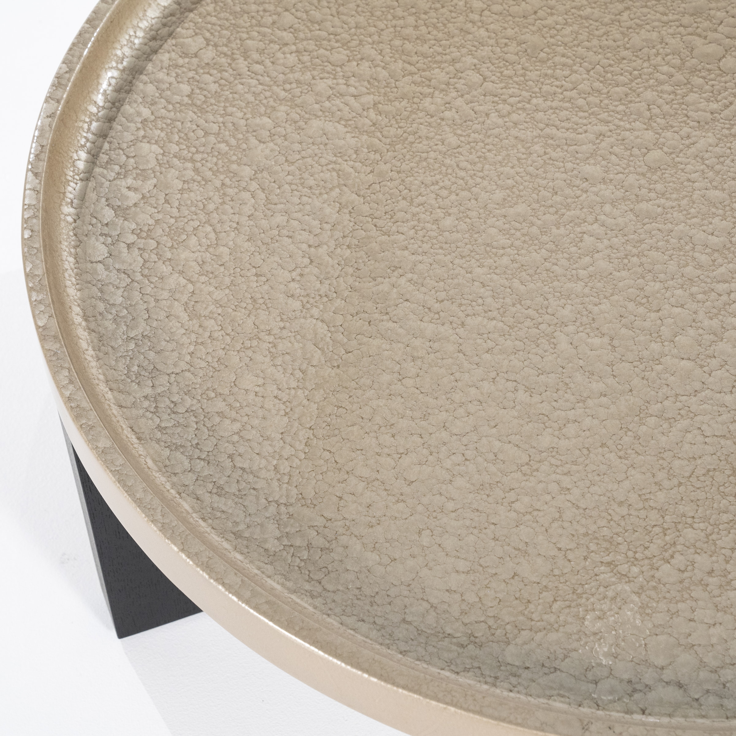Eleonora Ronde Salontafel 'Mayson' 90cm, kleur Beige