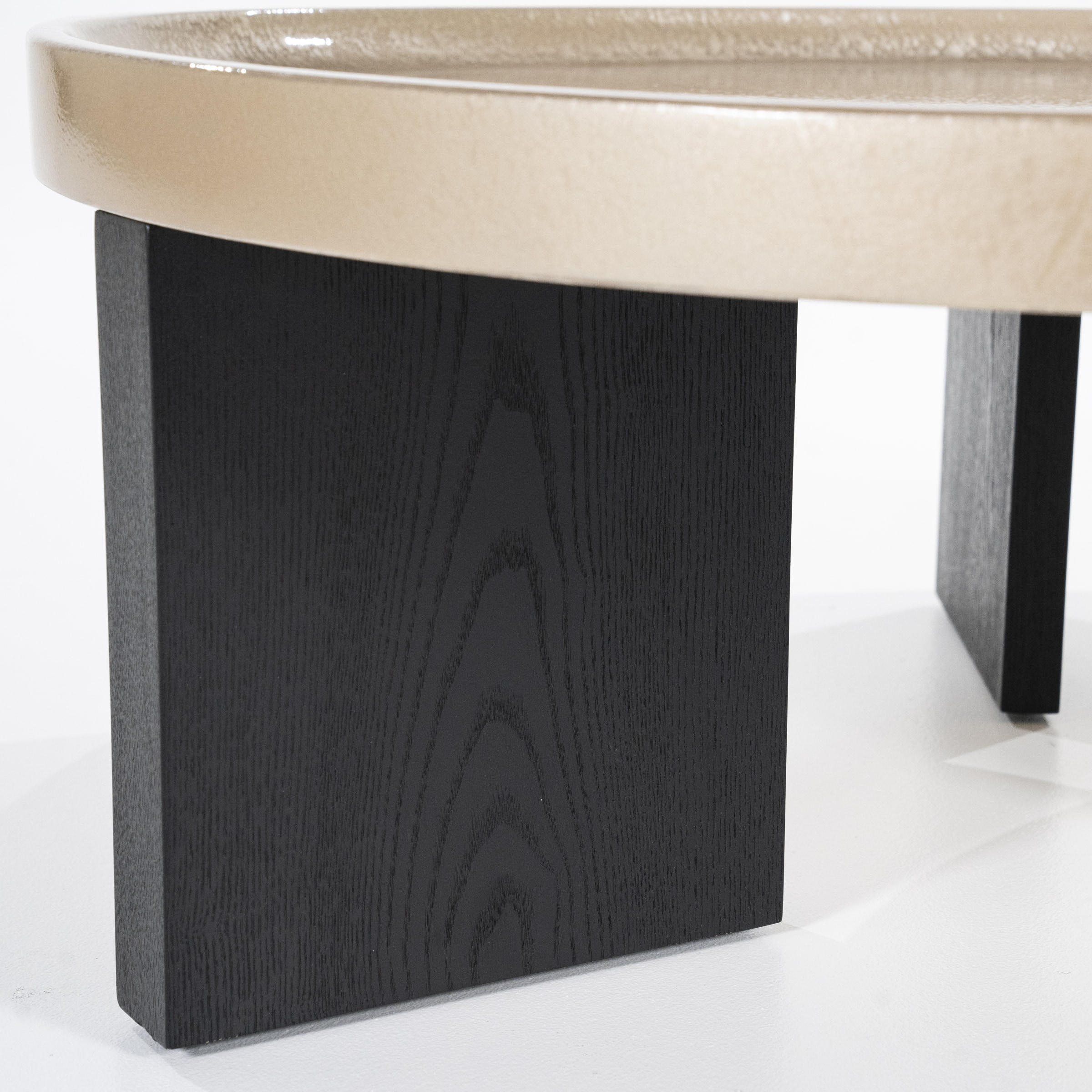 Eleonora Ronde Salontafel 'Mayson' 90cm, kleur Beige