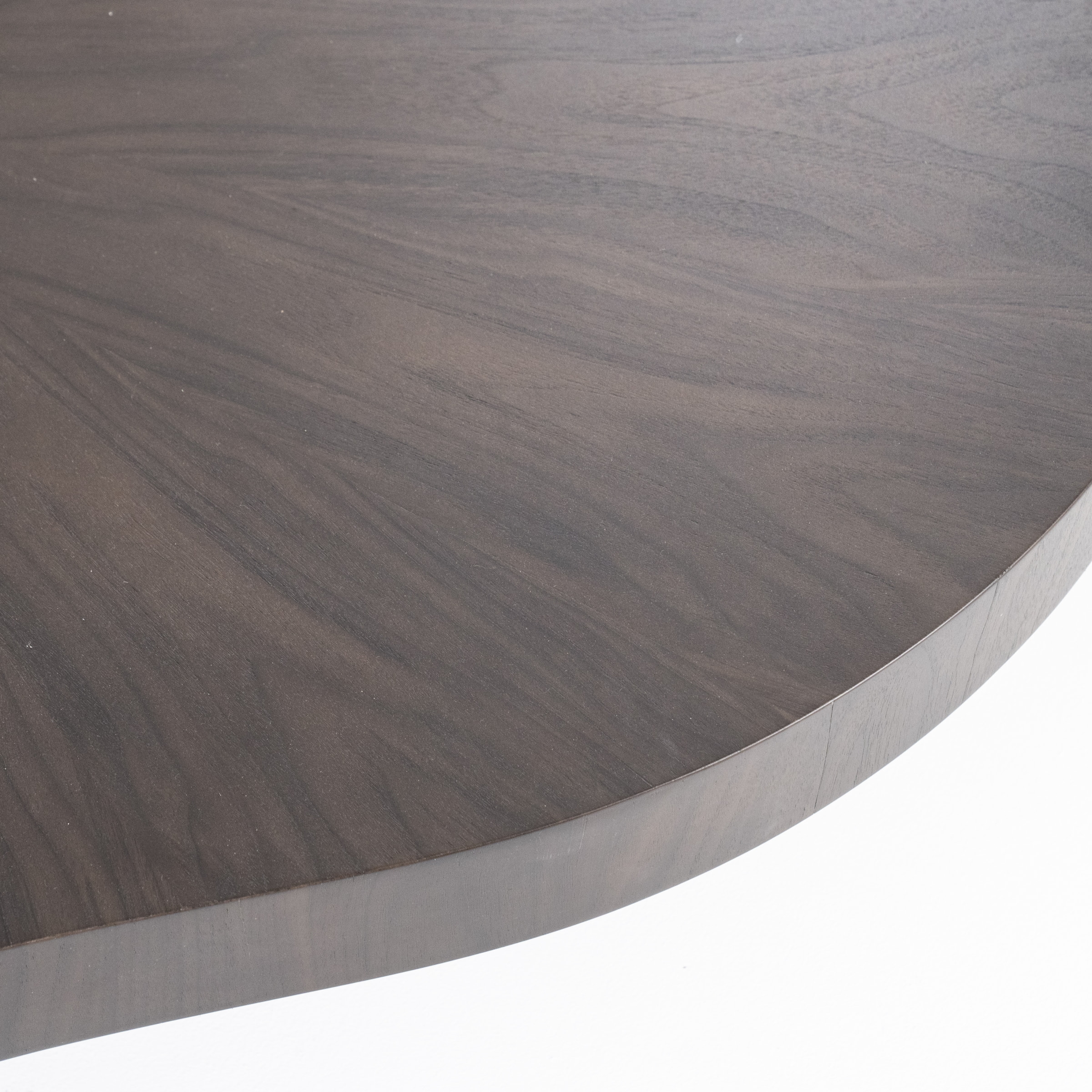 Eleonora Organische Salontafel 'Bobbie' 150 x 110cm, Walnoot, kleur Bruin