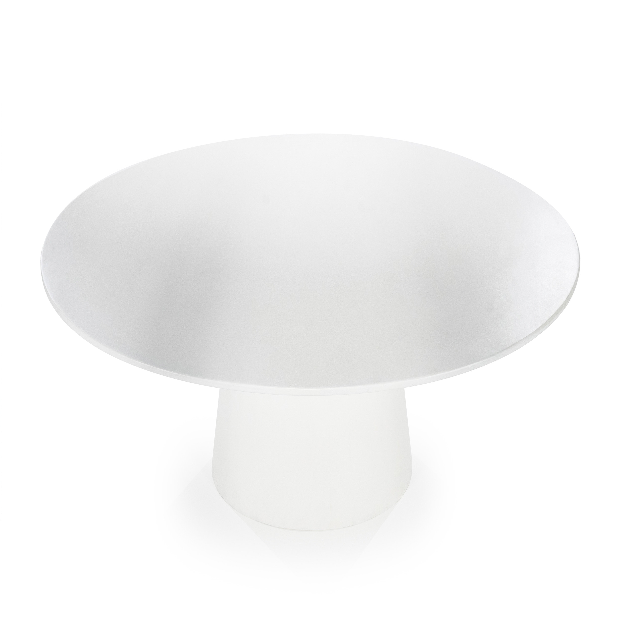 Eleonora Ronde Eettafel 'Elin' 130cm, kleur wit