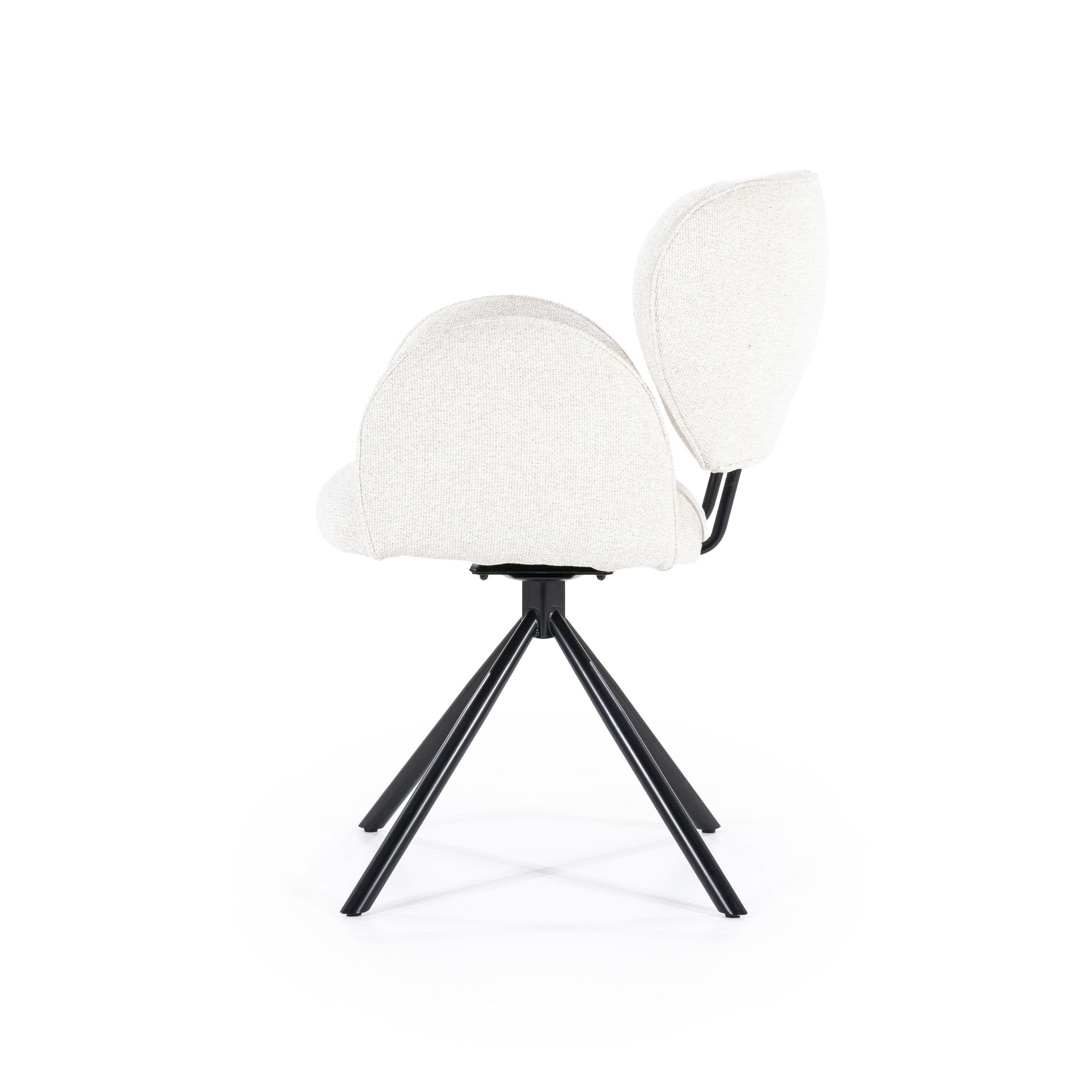 Eleonora Eetkamerstoel 'Rosalin' kleur Beige