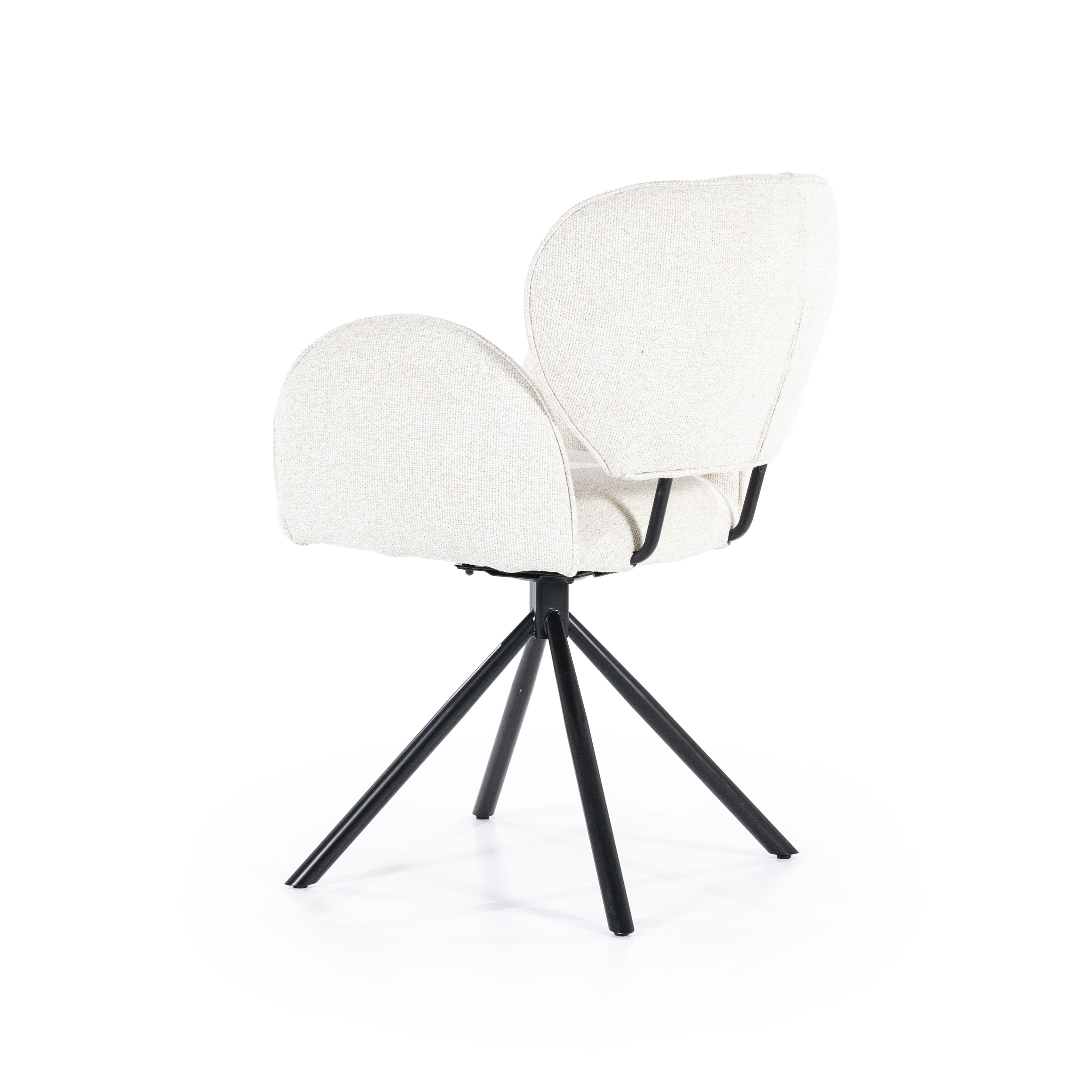Eleonora Eetkamerstoel 'Rosalin' kleur Beige