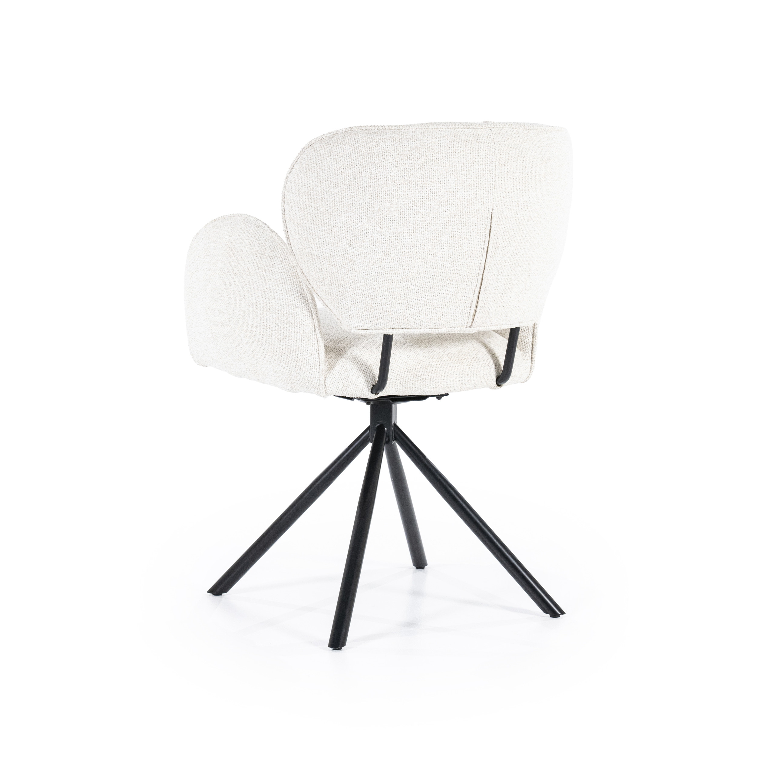 Eleonora Eetkamerstoel 'Rosalin' kleur Beige